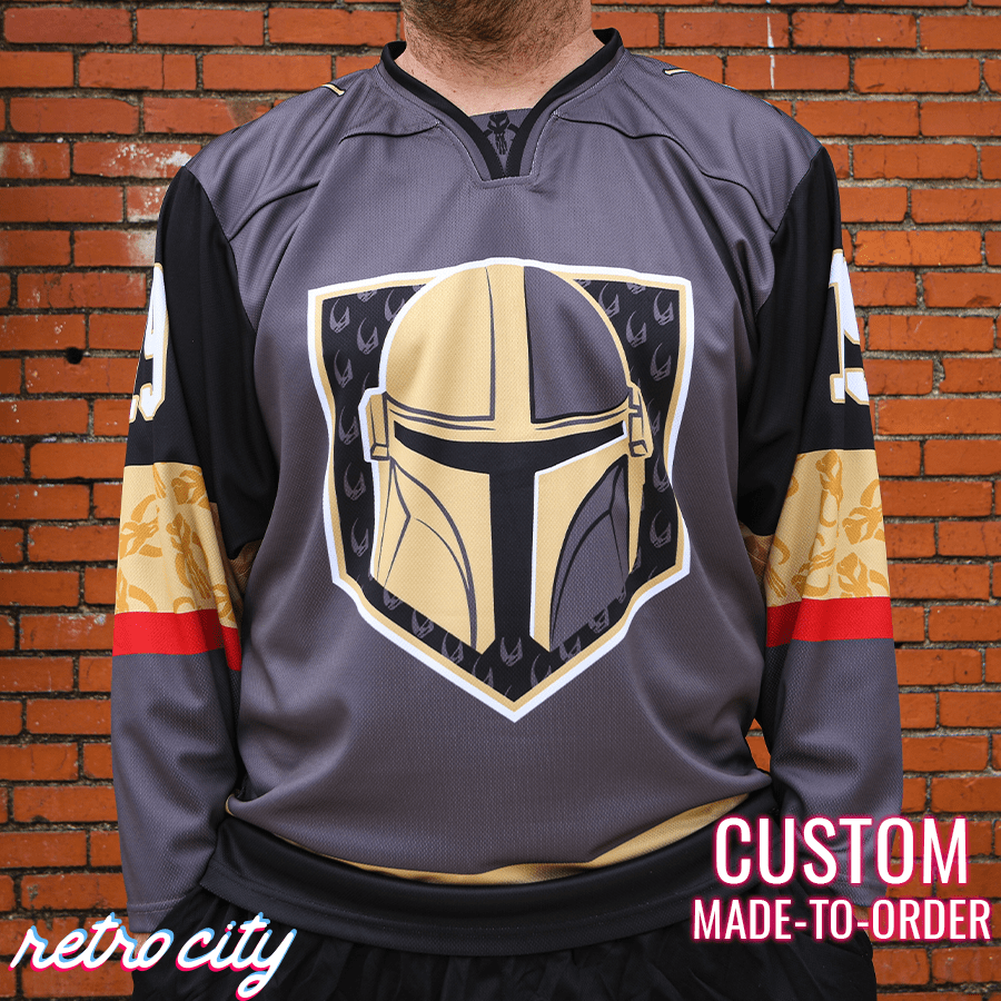 Mando Bounty Hunter Hockey Jersey Sweater Hockey Jersey