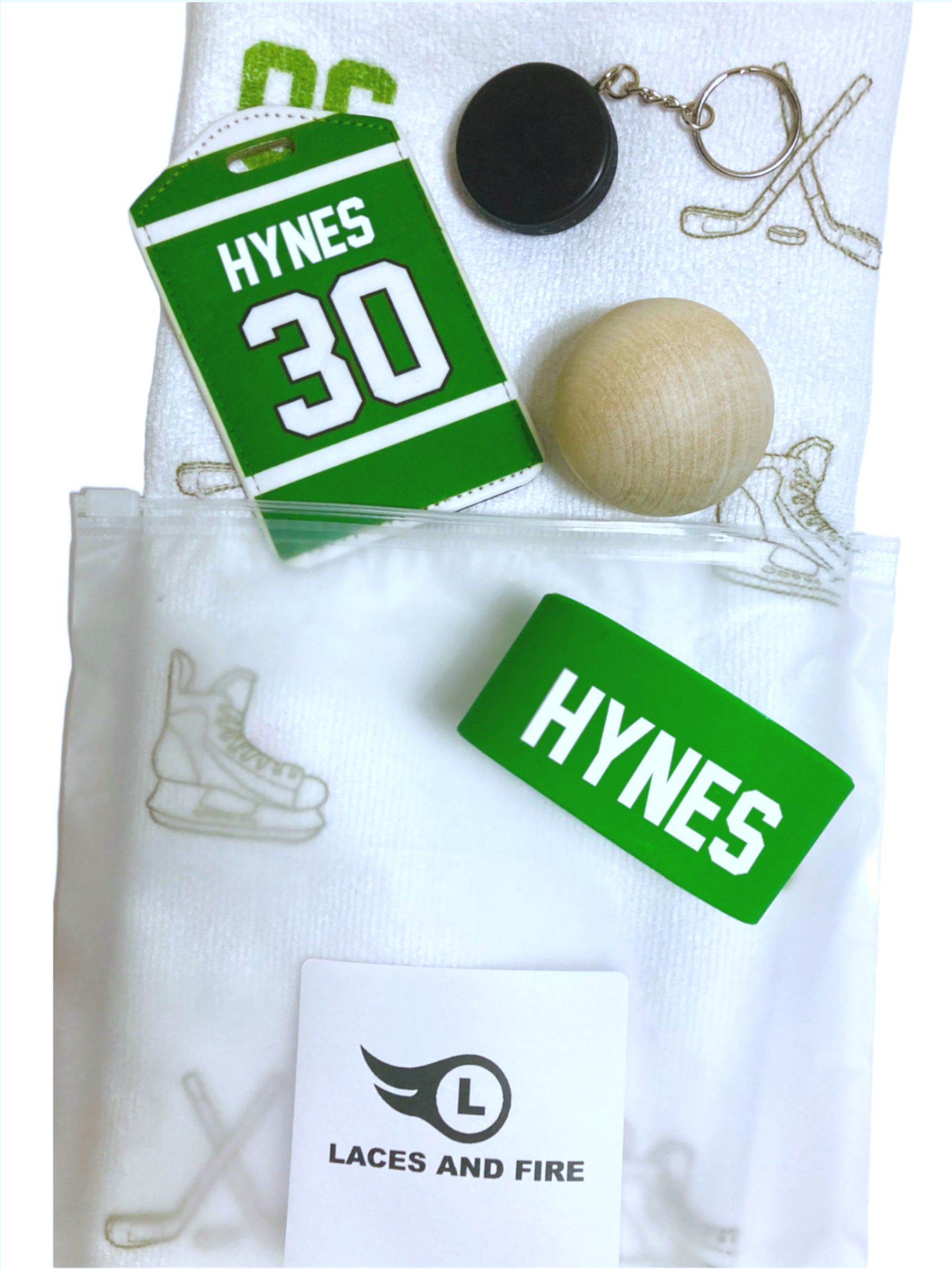 Premier Hockey Bundle – 5-Piece Set for Players & Fans green