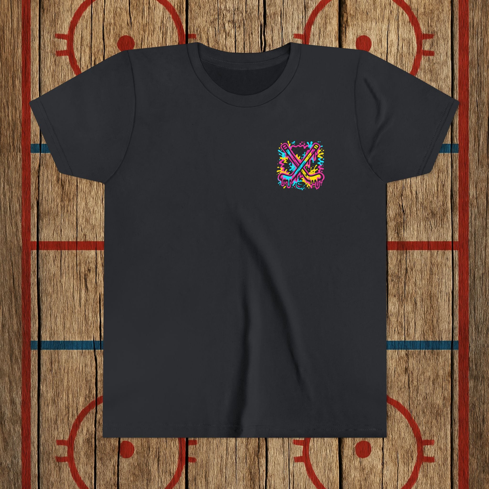 Youth Top Cheddar Hockey T-Shirt – Funny Kids Hockey Shirt for Snipers and Rink Rats Kids clothes