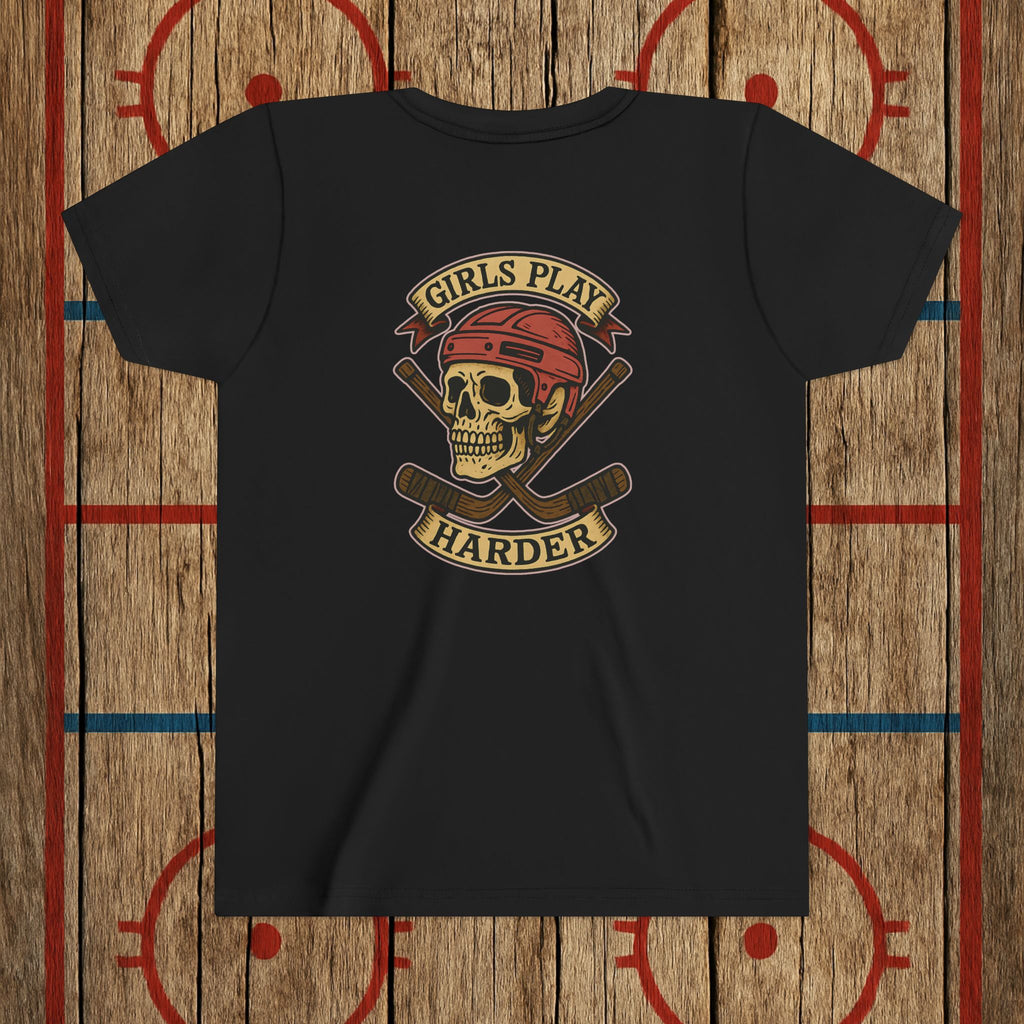 Youth "Girls Play Harder” Tee Kids clothes