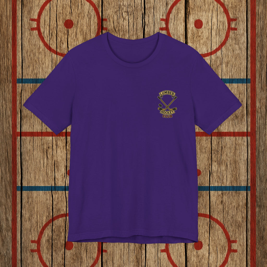 “Girls Play Harder” Adult Tee T-Shirt Team Purple