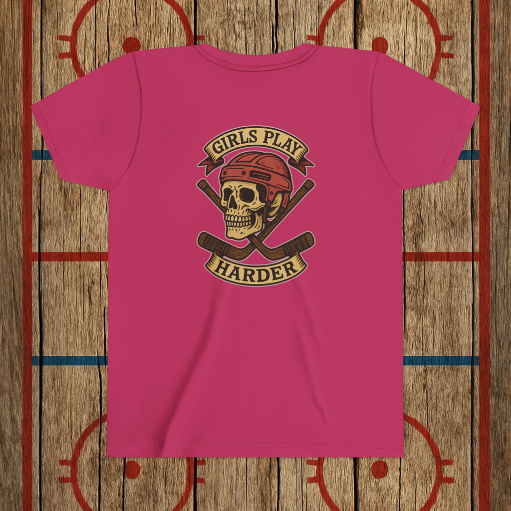 Youth "Girls Play Harder” Tee Kids clothes