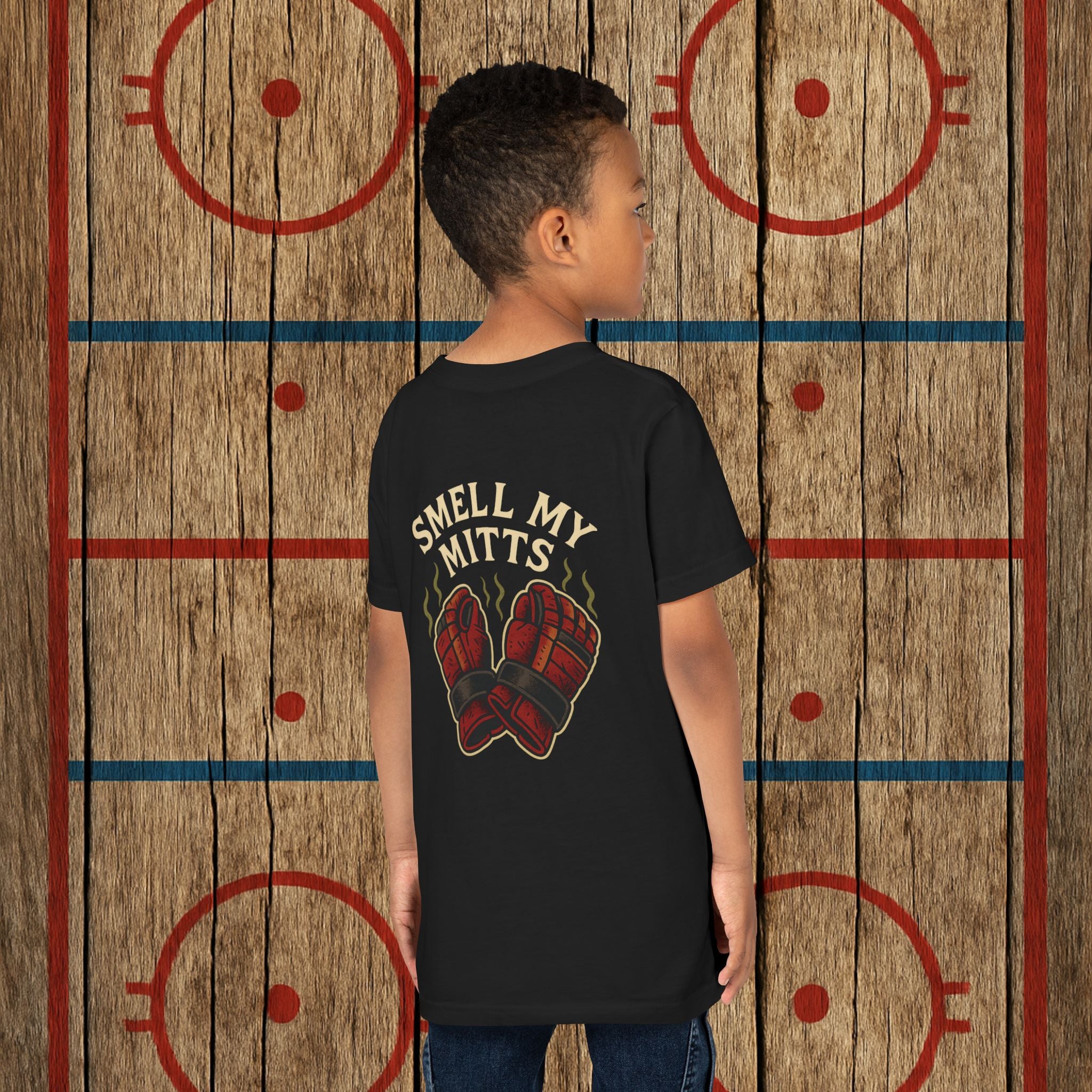 Youth “Smell My Mitts” Tee Kids clothes