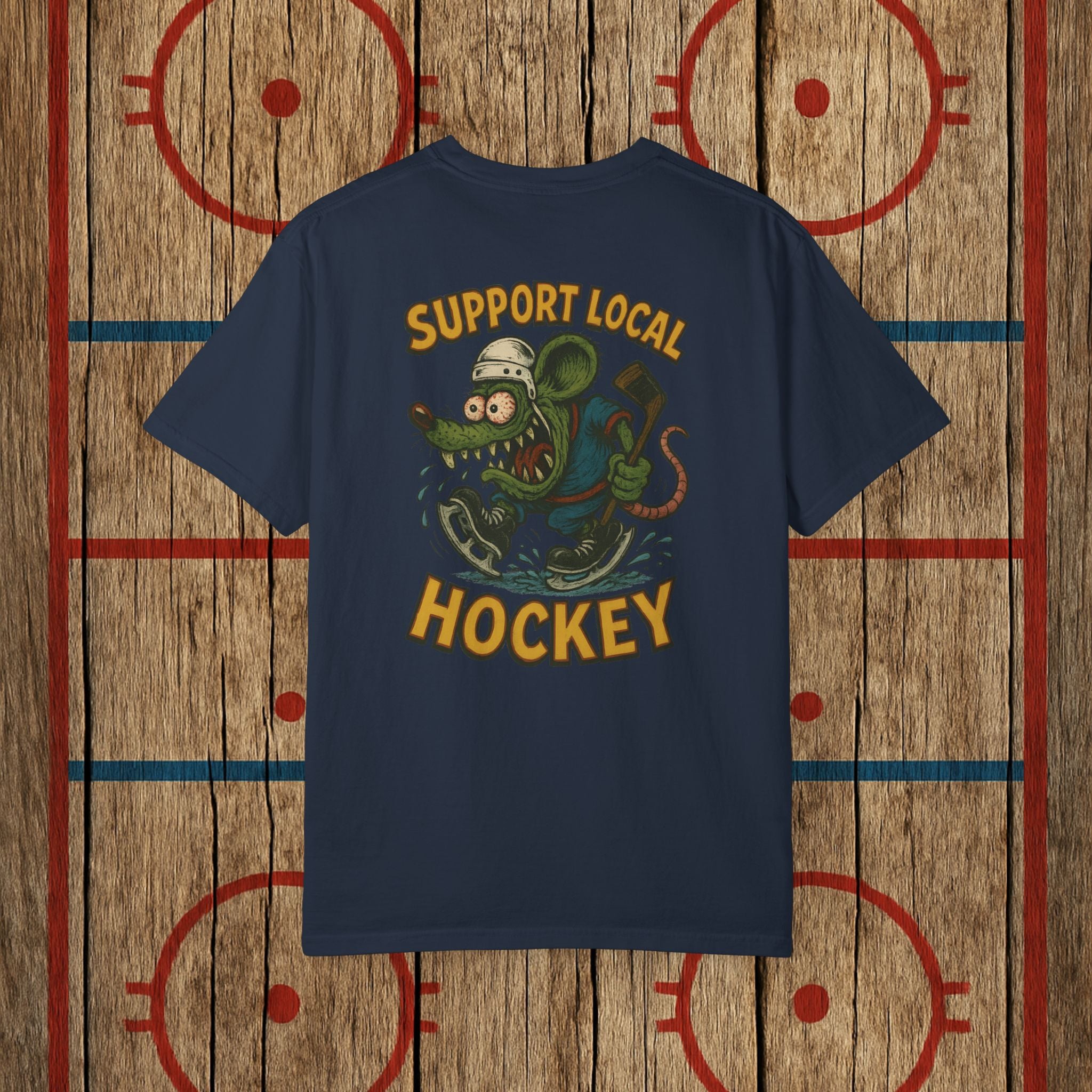 Support Local Hockey | Lumber Hockey Club Unisex Tee T-Shirt