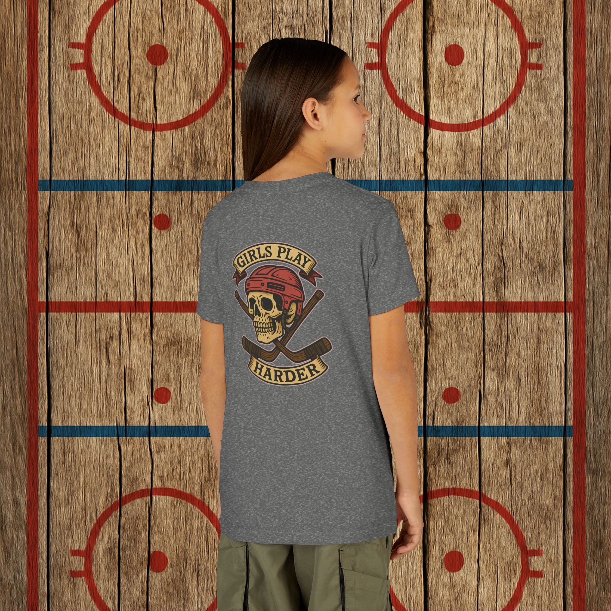 Youth "Girls Play Harder” Tee Kids clothes