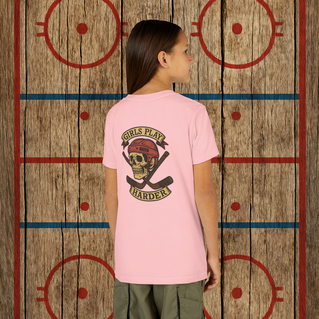 Youth "Girls Play Harder” Tee Kids clothes