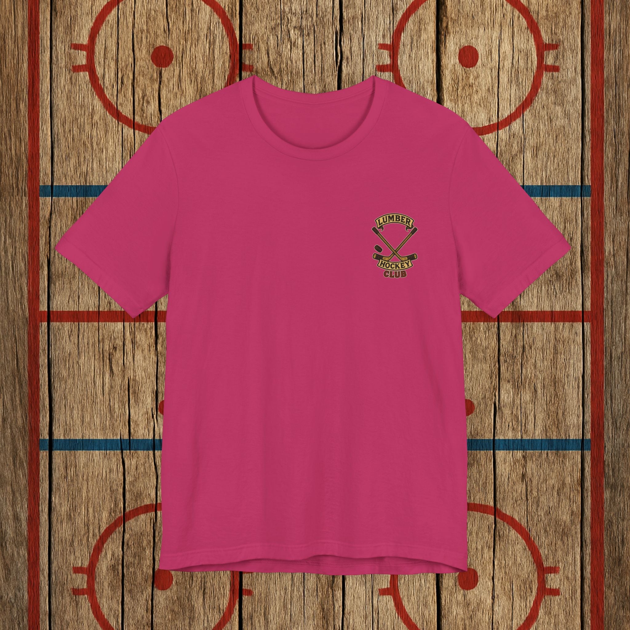 “Girls Play Harder” Adult Tee T-Shirt Berry