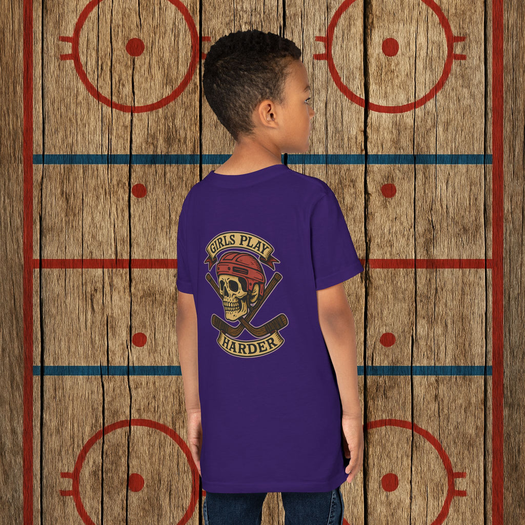 Youth "Girls Play Harder” Tee Kids clothes