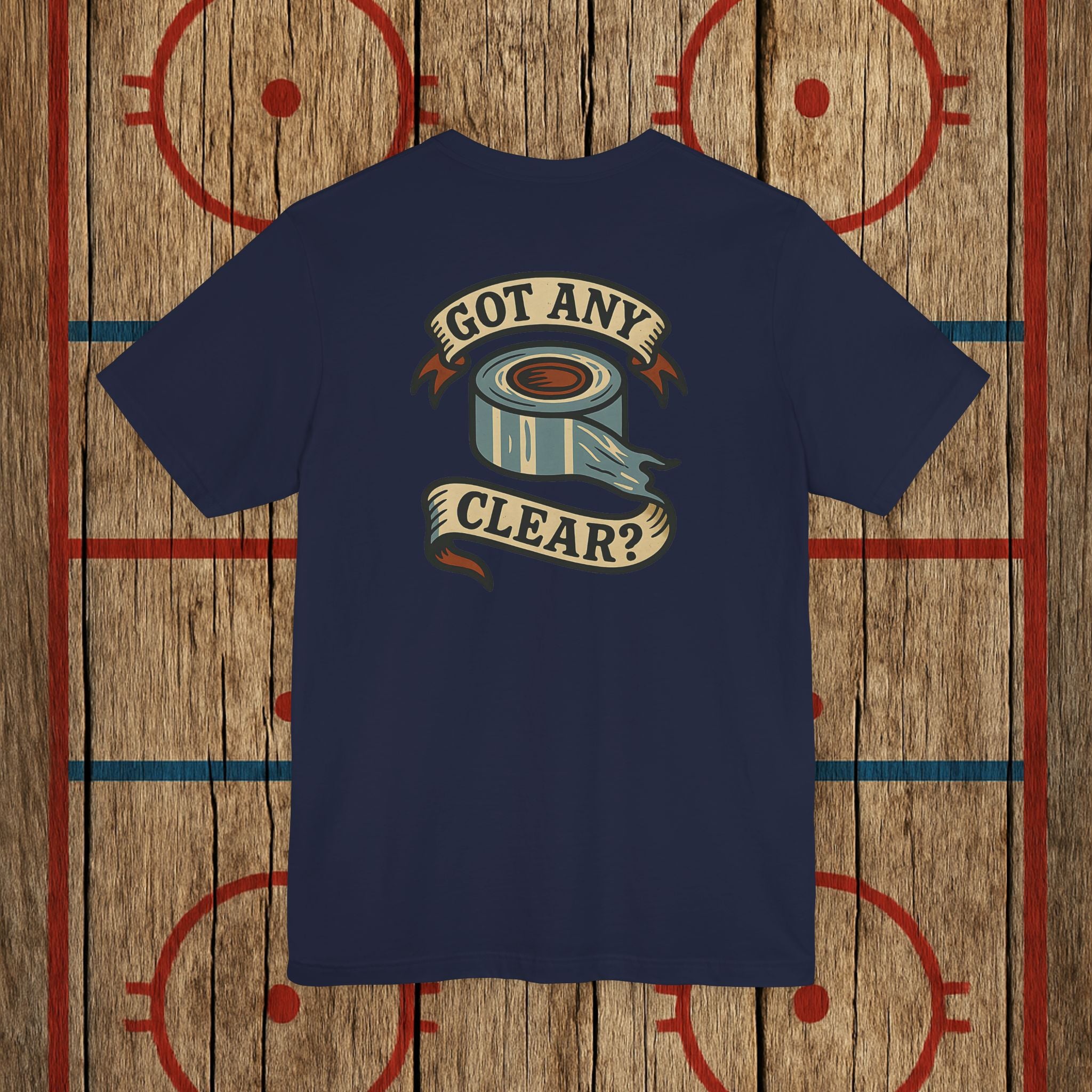 “Got Any Clear?” Adult Tee T-Shirt Navy