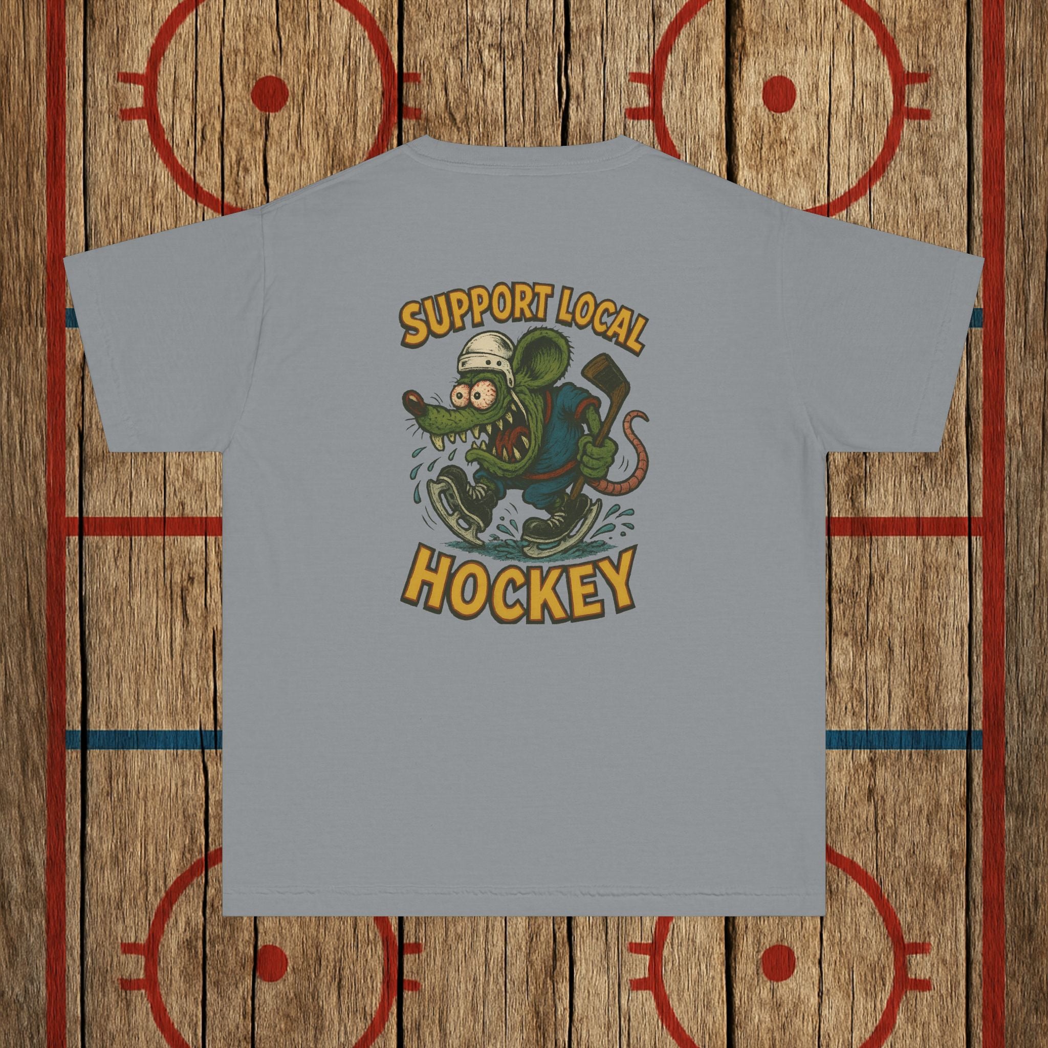 Support Local Hockey | Lumber Hockey Club Youth Tee Kids clothes
