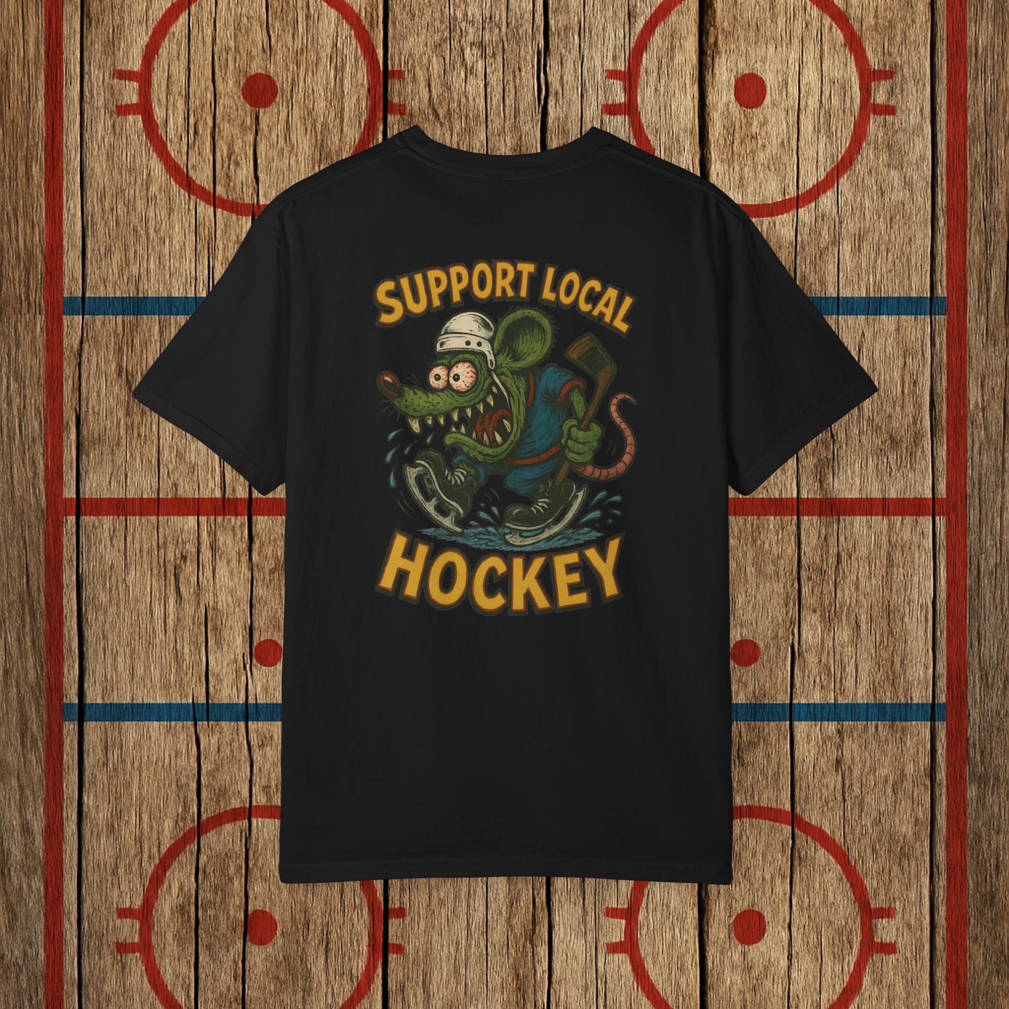 Support Local Hockey | Lumber Hockey Club Unisex Tee T-Shirt