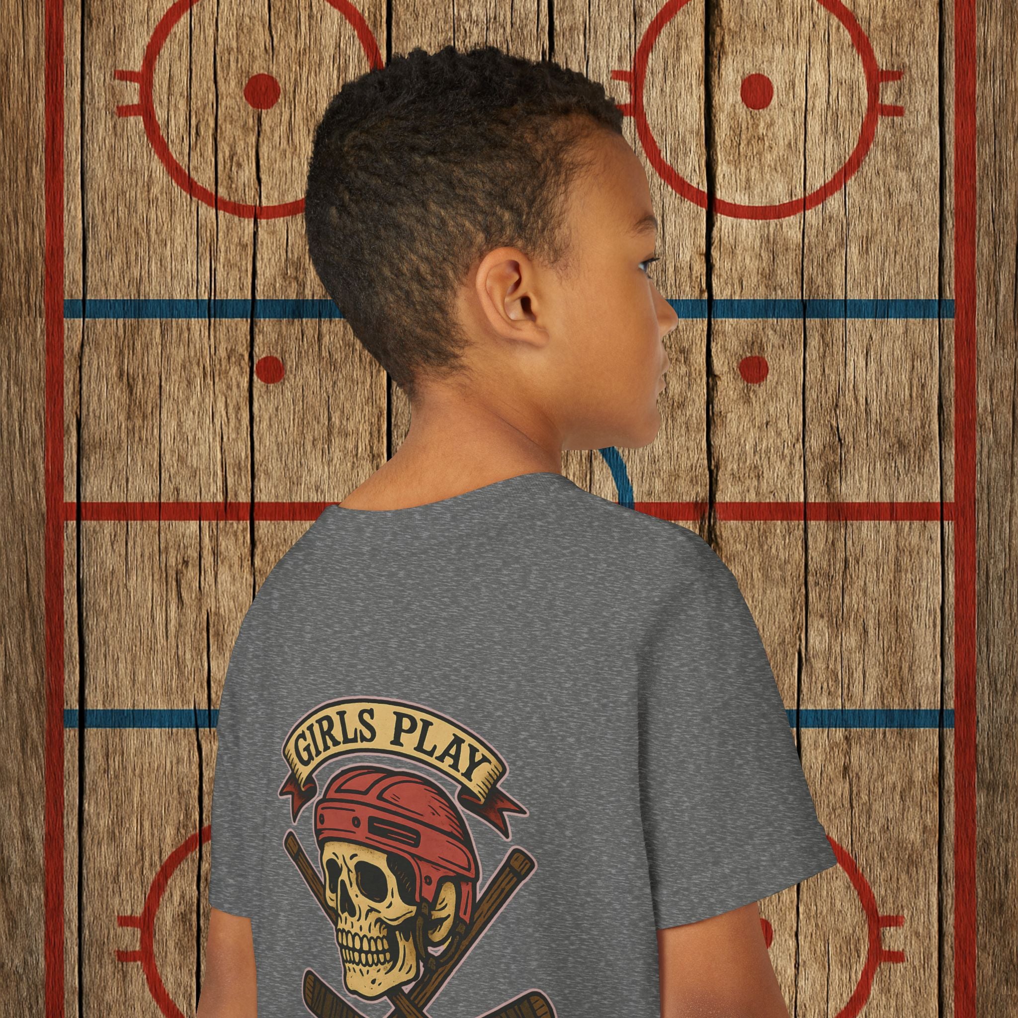 Youth "Girls Play Harder” Tee Kids clothes