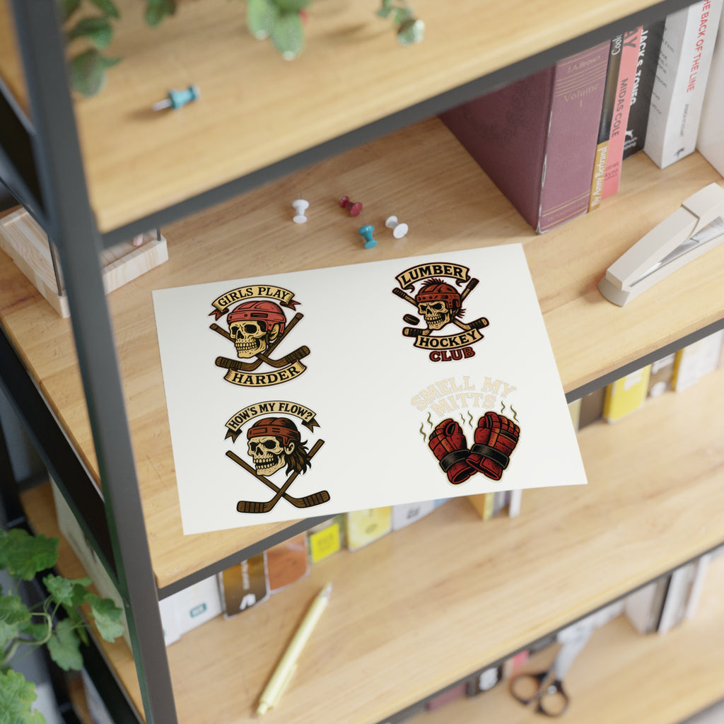 Lumber Hockey OG sticker sheet Paper products