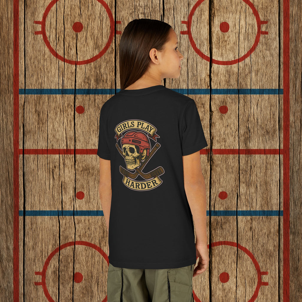 Youth "Girls Play Harder” Tee Kids clothes