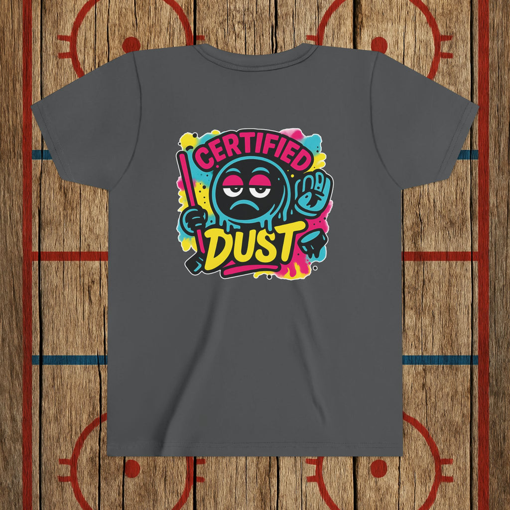 Certified Dust Youth Tee – Built for the Rink Rats Kids clothes