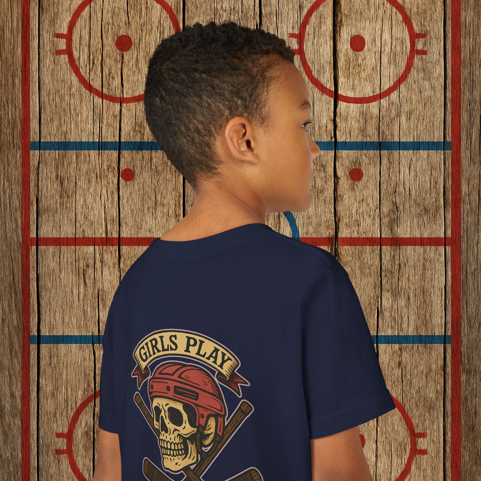 Youth "Girls Play Harder” Tee Kids clothes