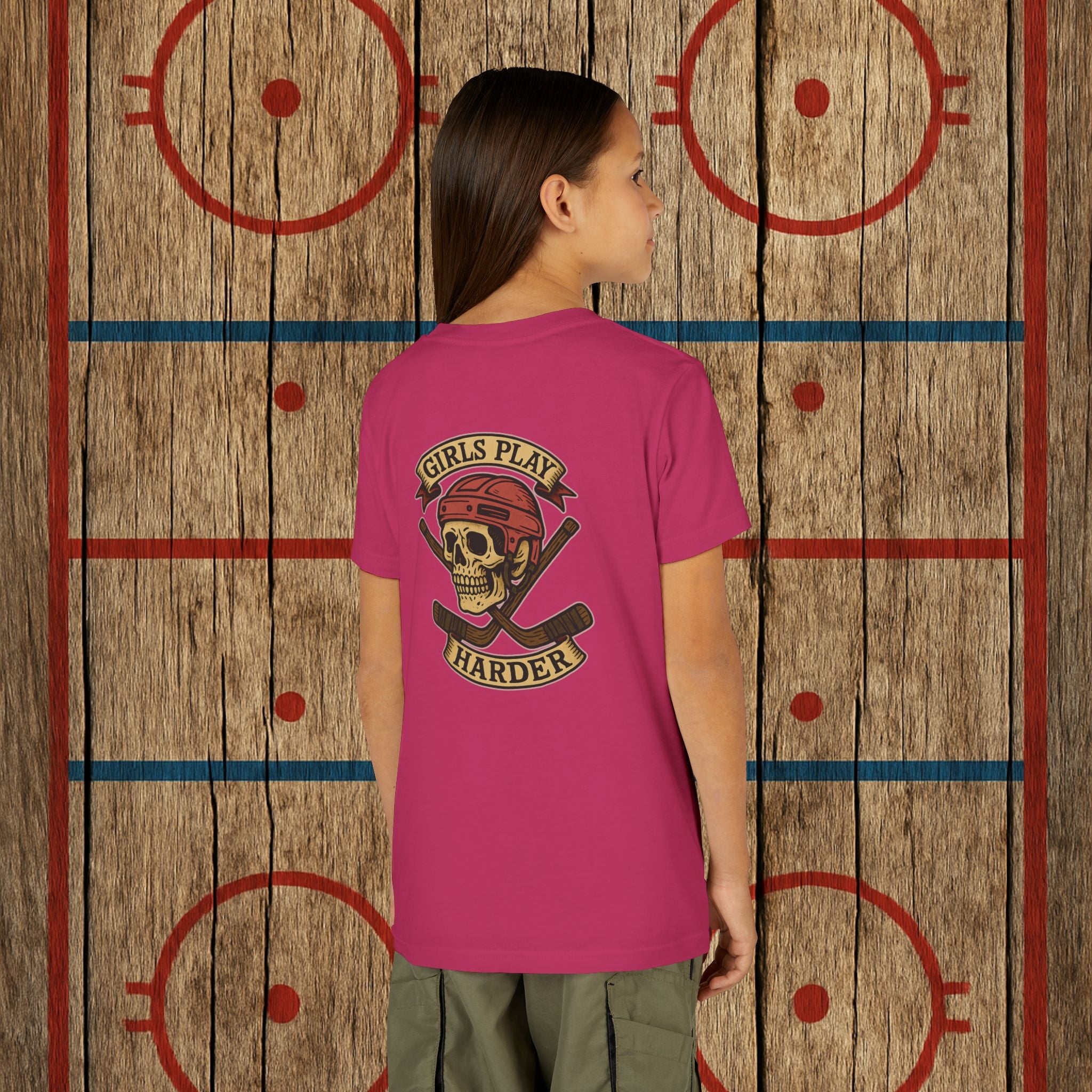 Youth "Girls Play Harder” Tee Kids clothes