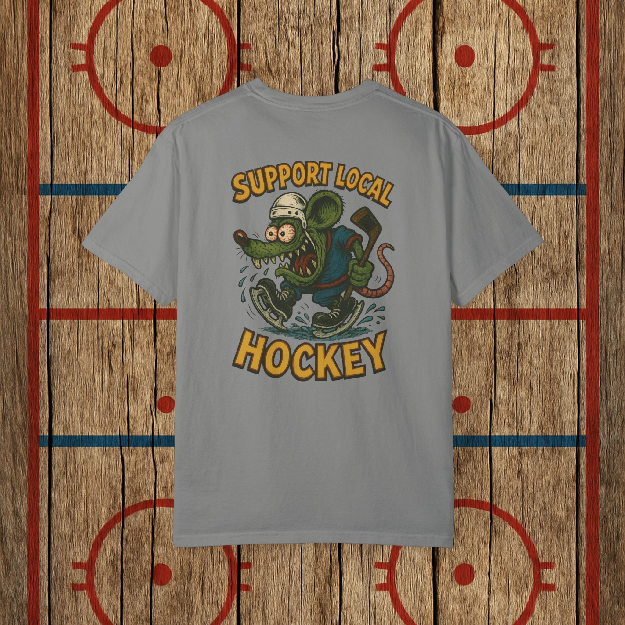 Support Local Hockey | Lumber Hockey Club Unisex Tee T-Shirt