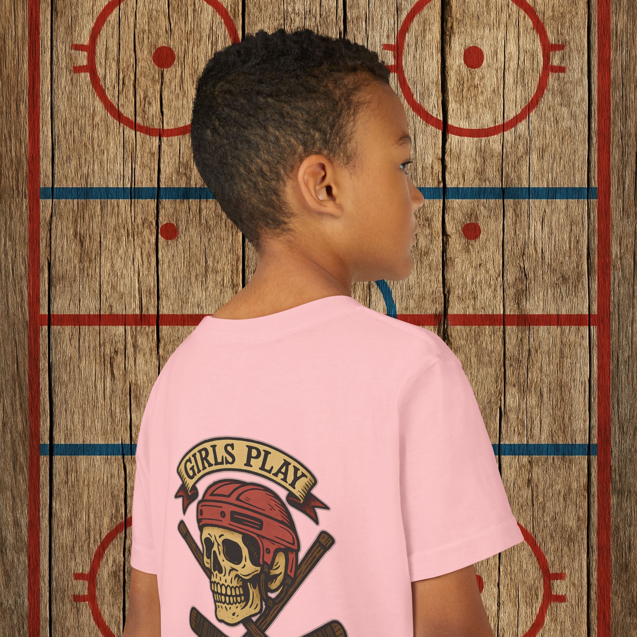 Youth "Girls Play Harder” Tee Kids clothes