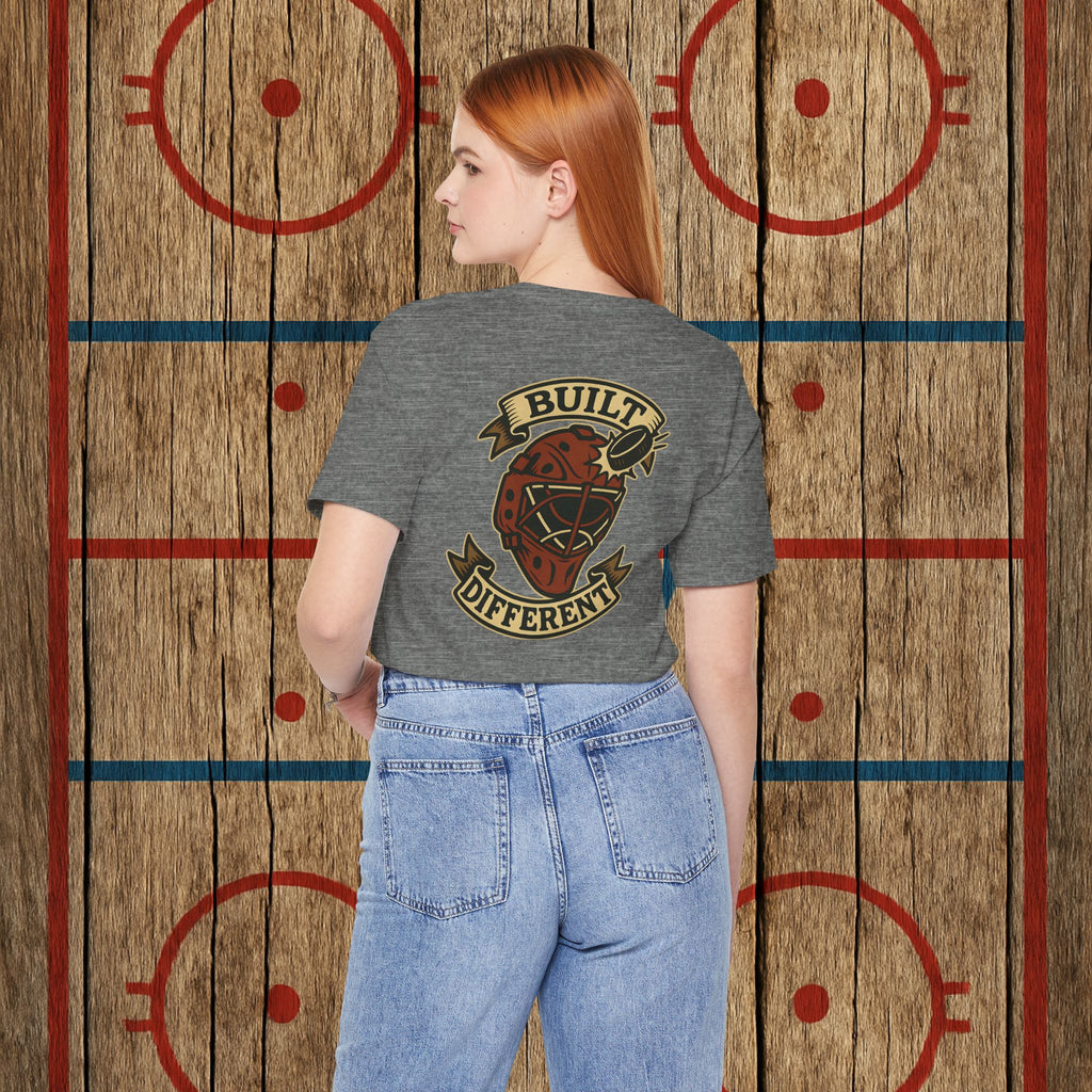 “Built Different” Adult Goalie Tee T-Shirt