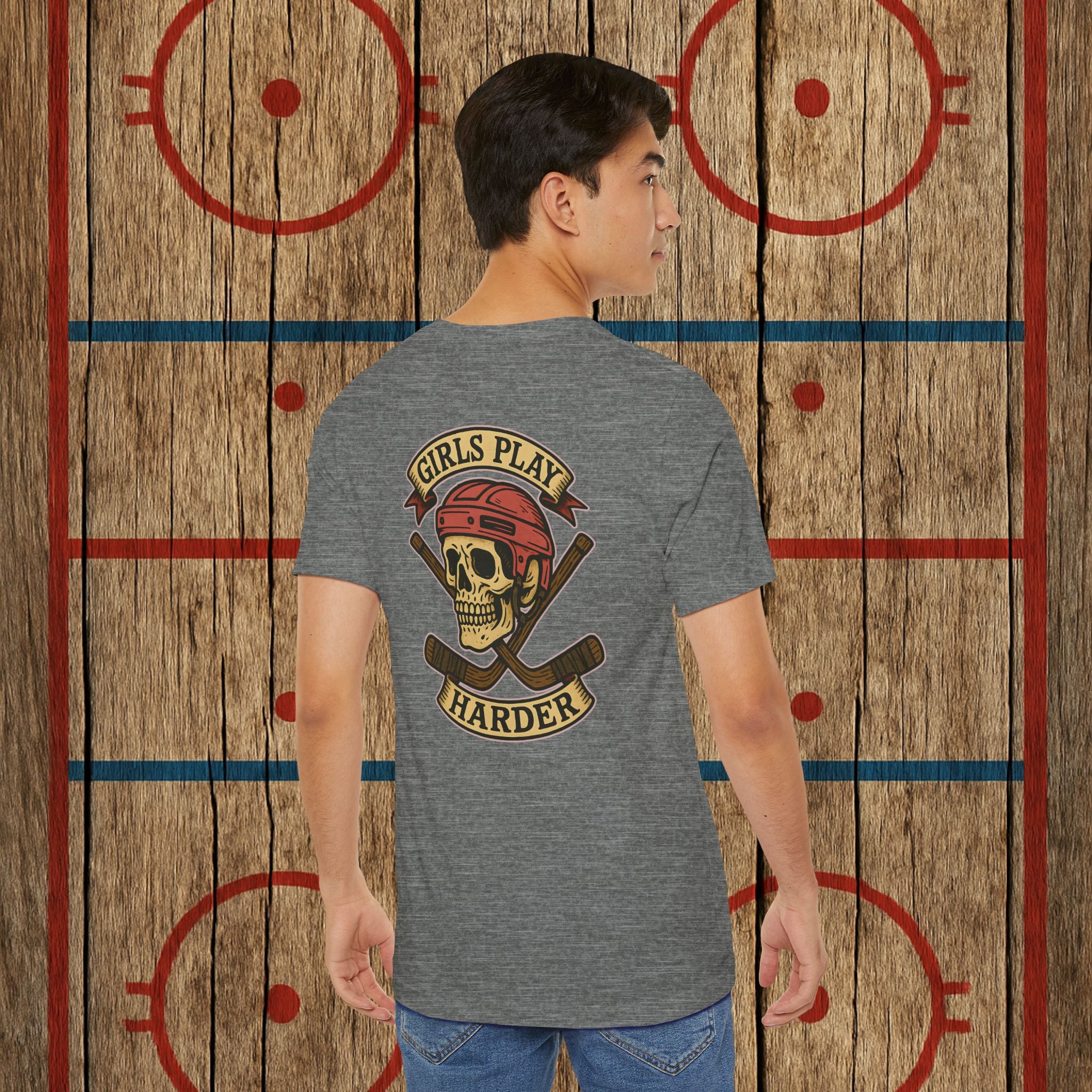 “Girls Play Harder” Adult Tee T-Shirt