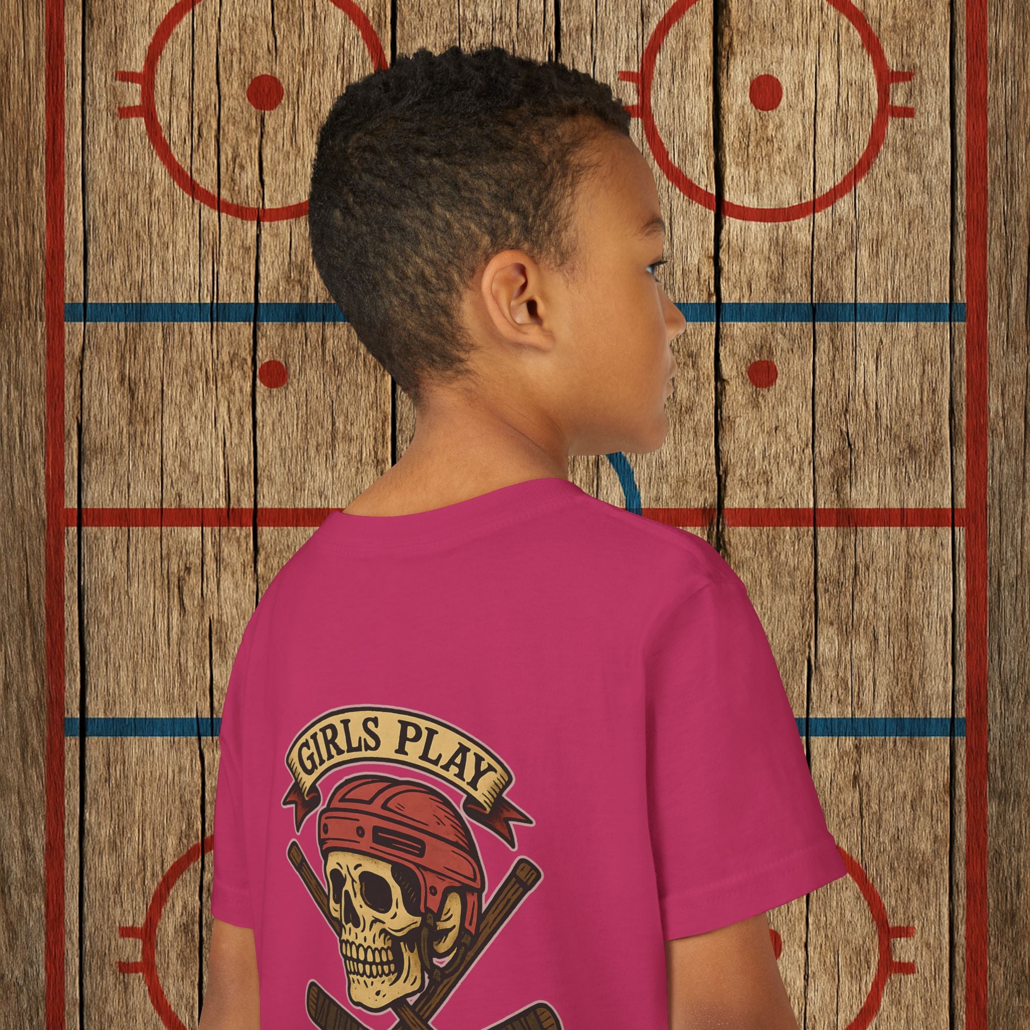 Youth "Girls Play Harder” Tee Kids clothes