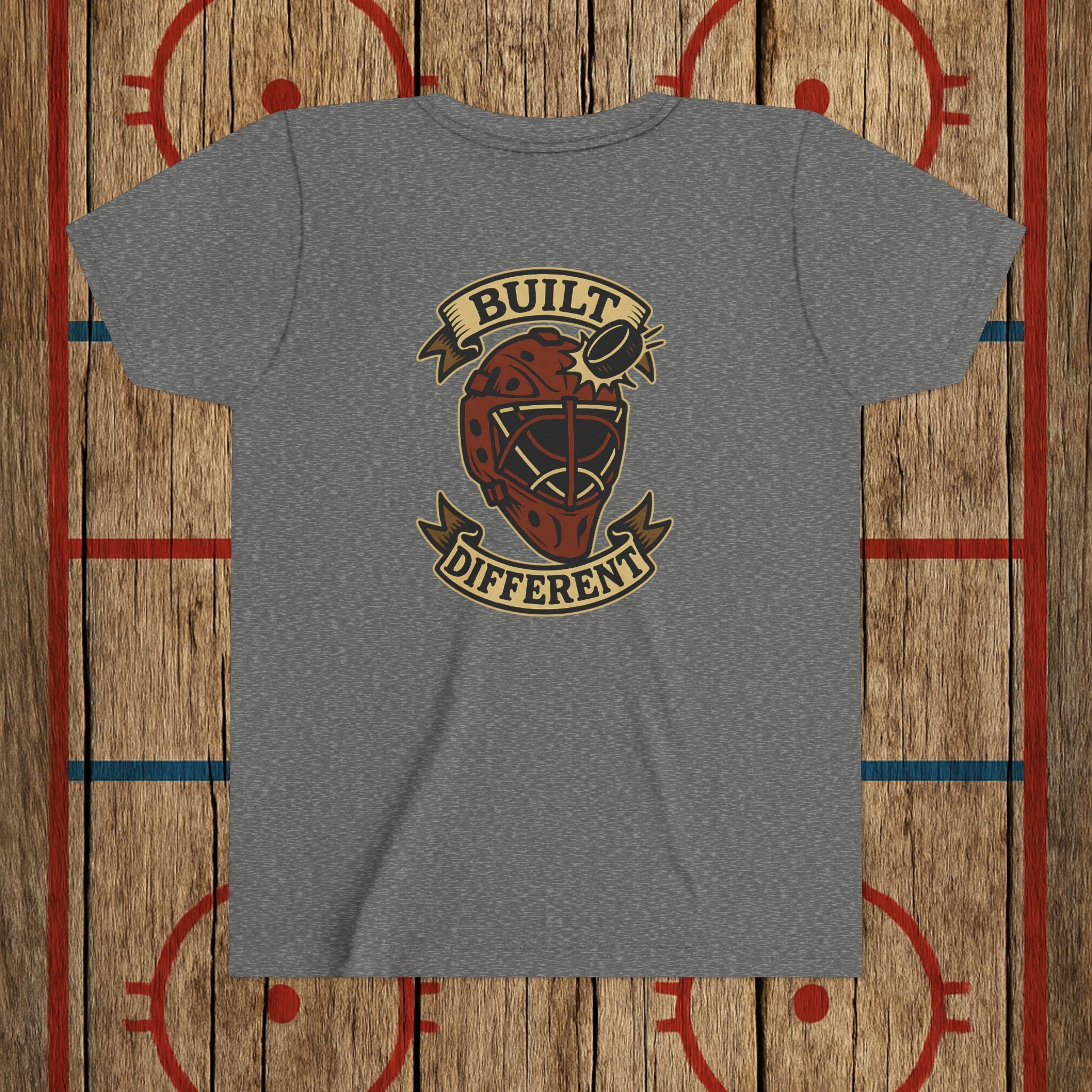Youth “Built Different” Goalie Tee Kids clothes