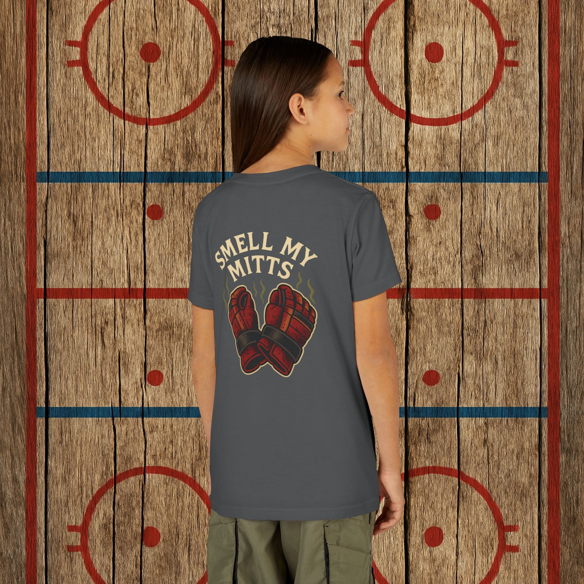 Youth “Smell My Mitts” Tee Kids clothes