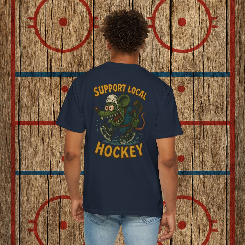 Support Local Hockey | Lumber Hockey Club Unisex Tee T-Shirt