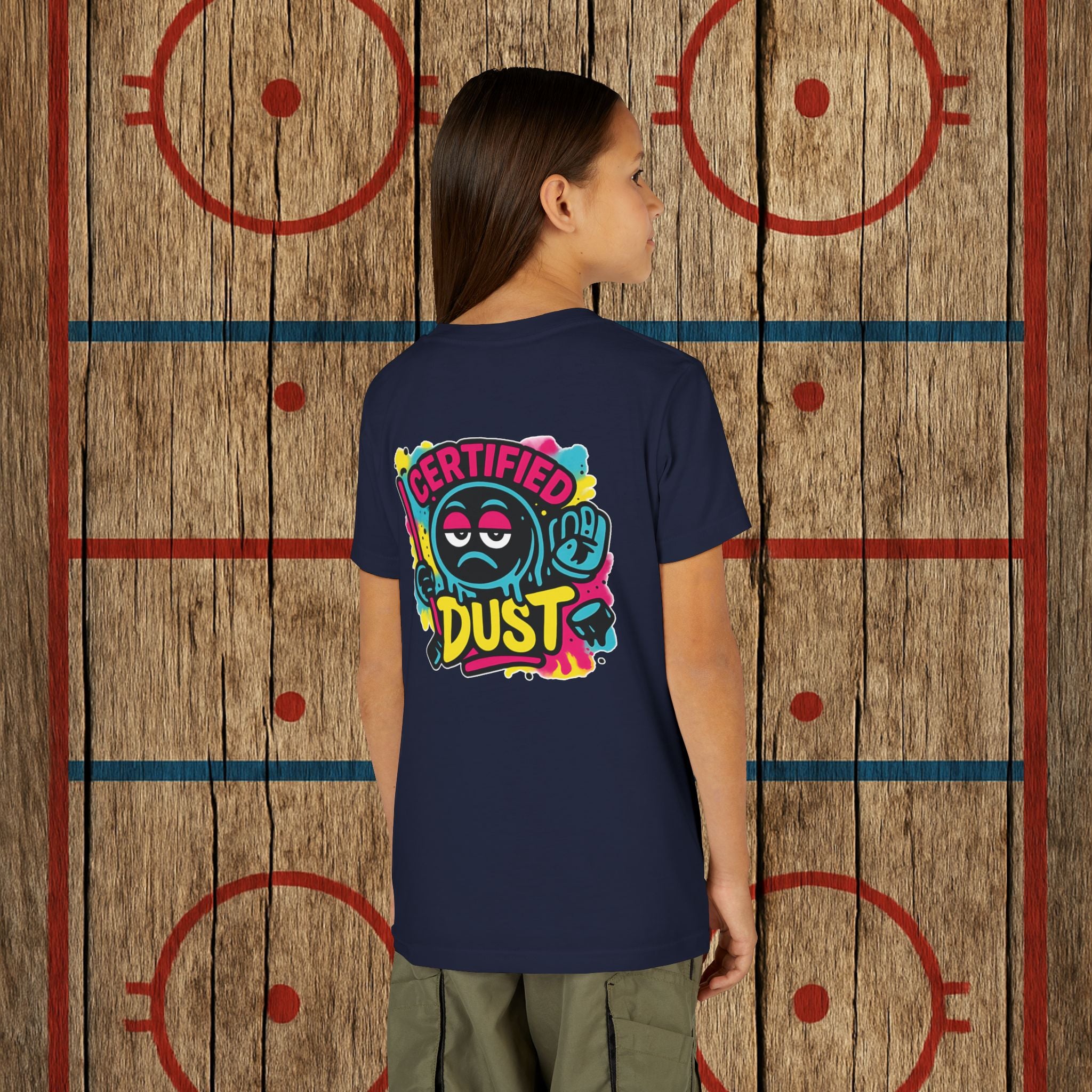 Certified Dust Youth Tee – Built for the Rink Rats Kids clothes