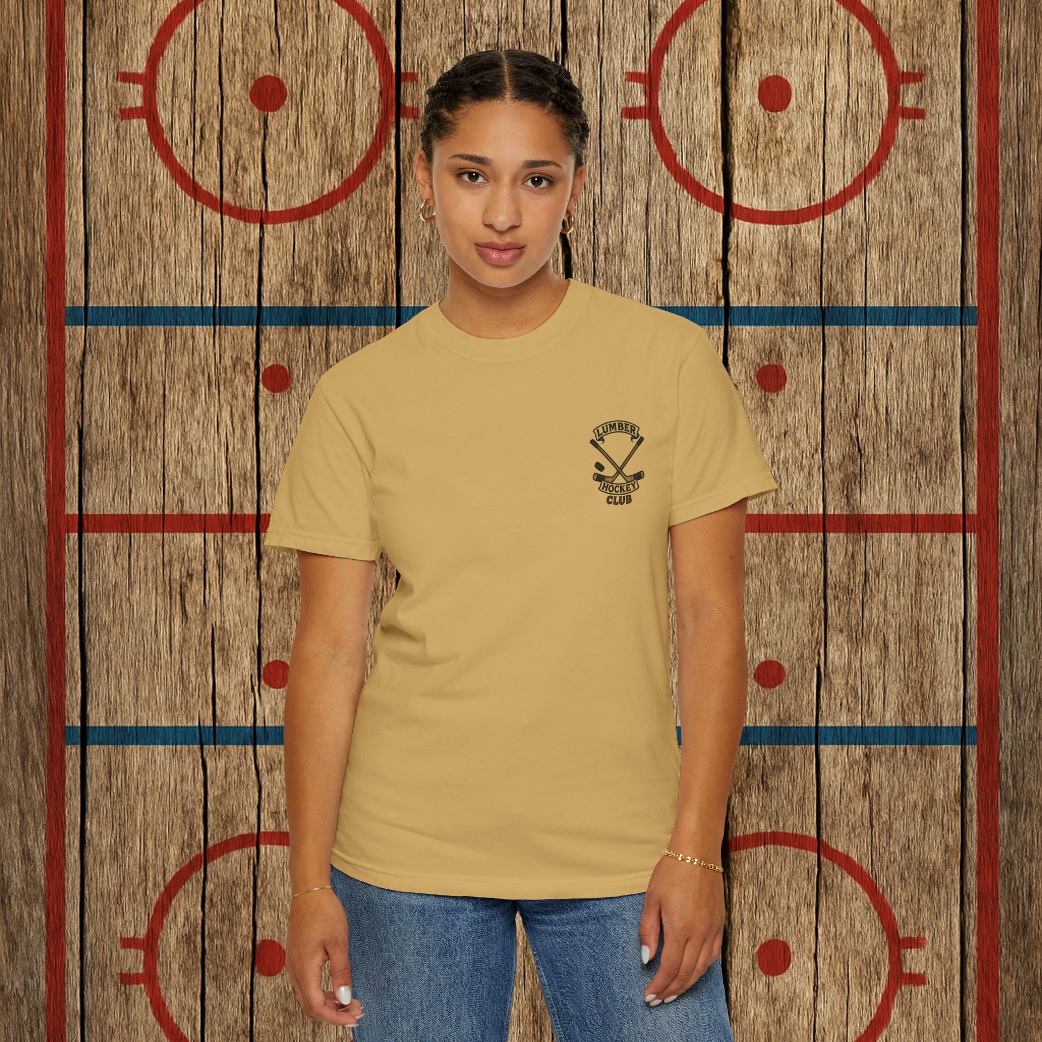 Support Local Hockey | Lumber Hockey Club Unisex Tee T-Shirt