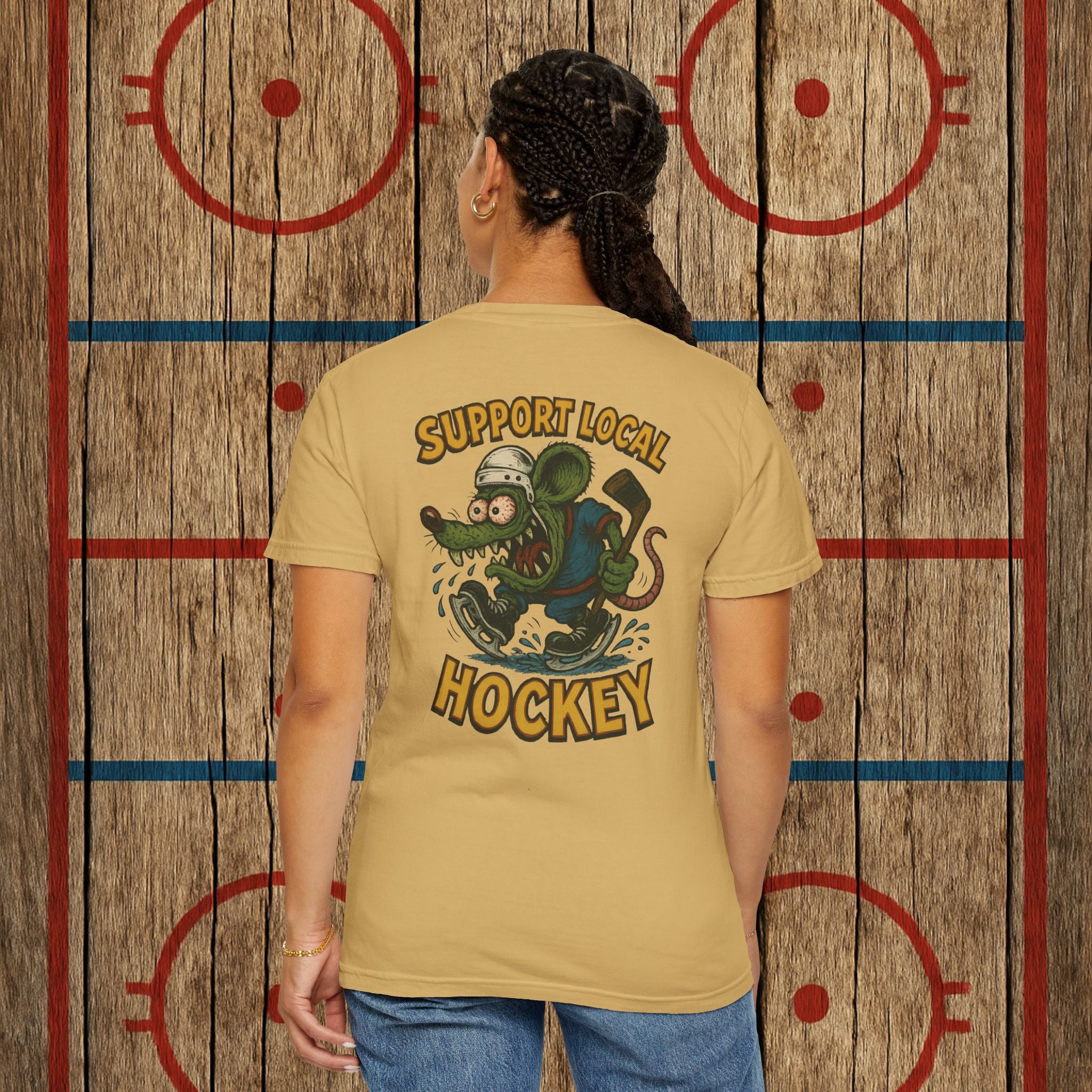 Support Local Hockey | Lumber Hockey Club Unisex Tee T-Shirt