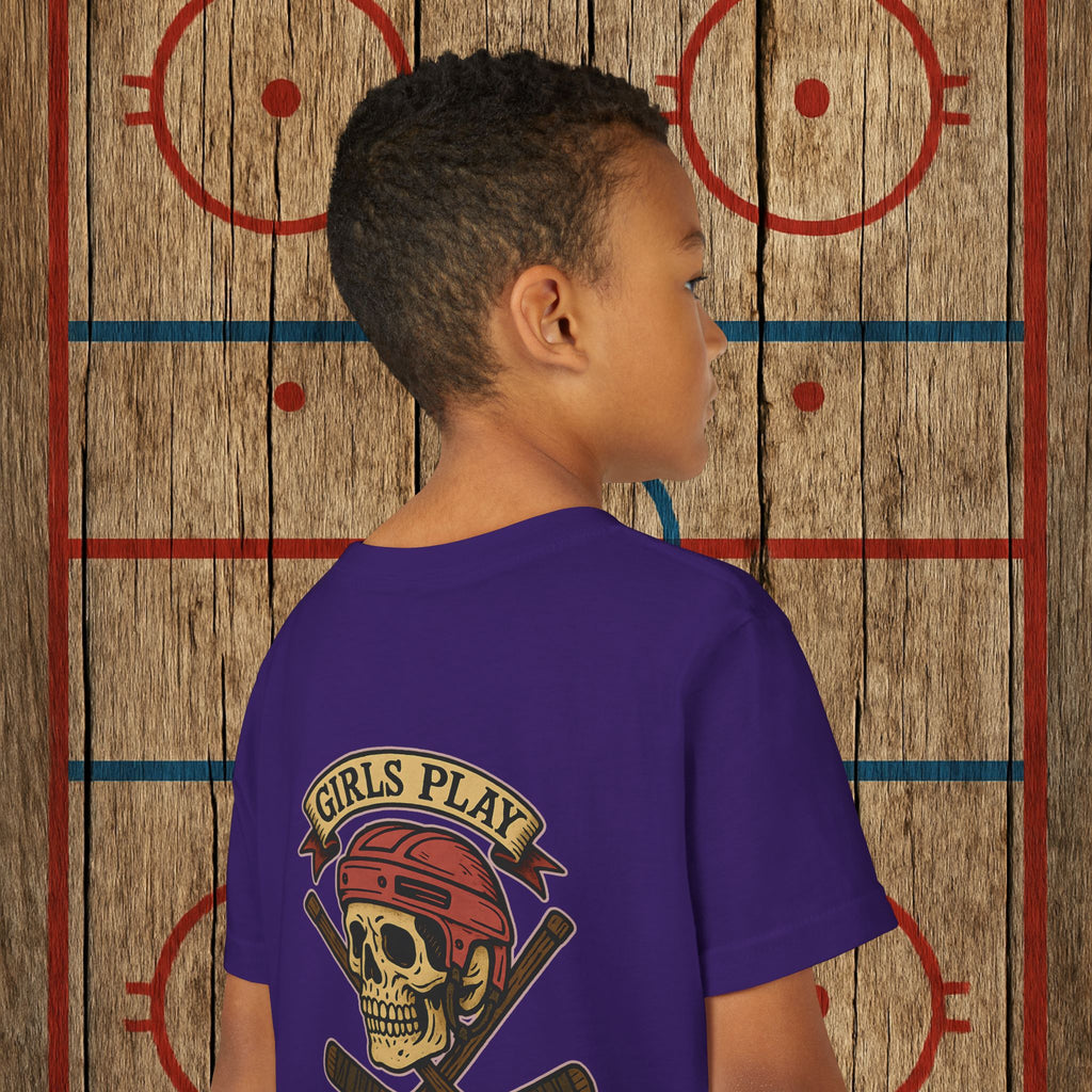 Youth "Girls Play Harder” Tee Kids clothes