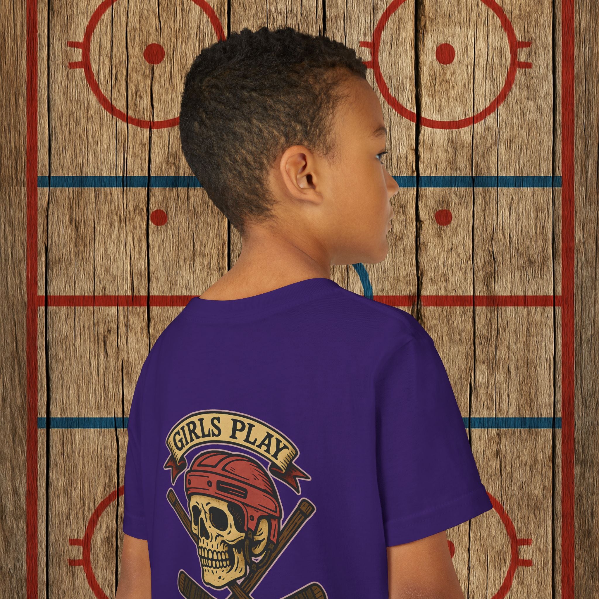 Youth "Girls Play Harder” Tee Kids clothes