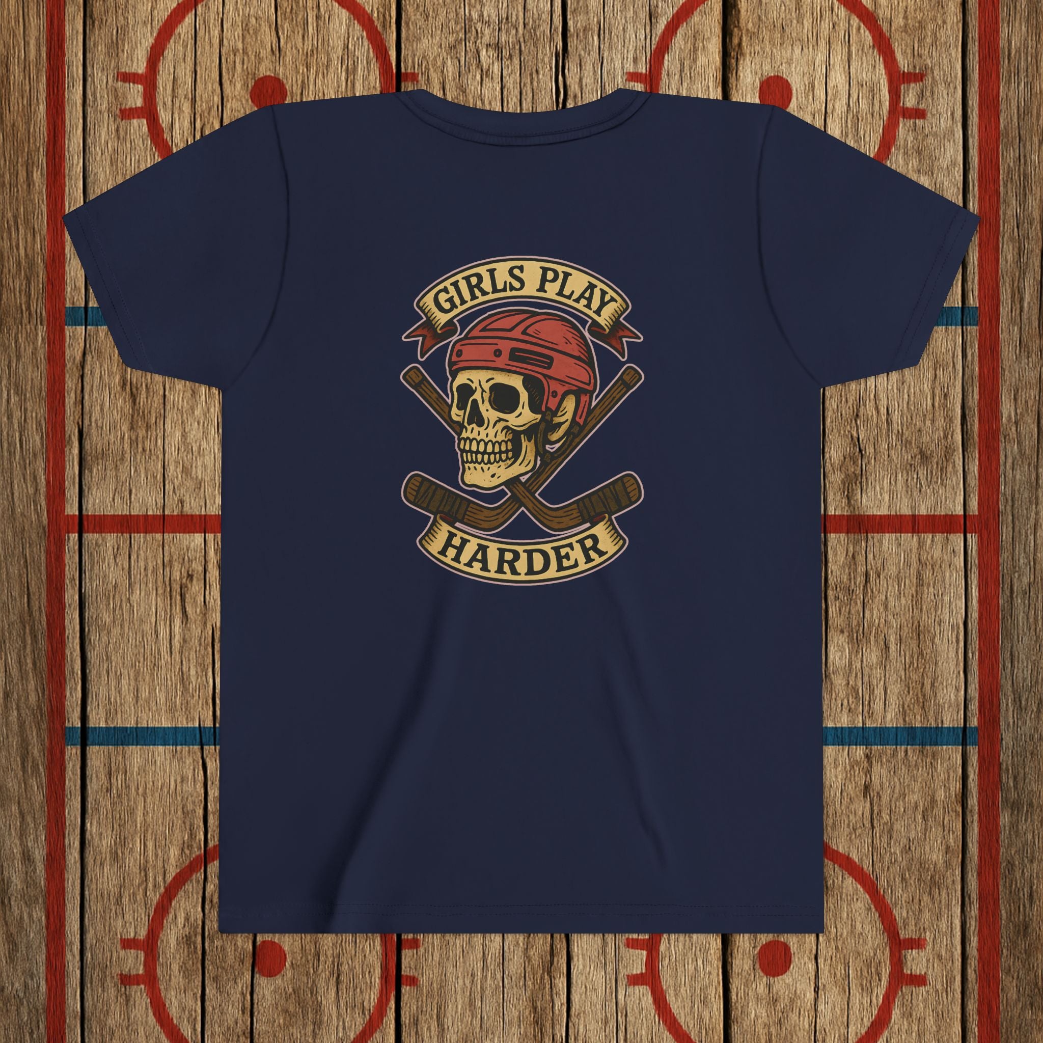 Youth "Girls Play Harder” Tee Kids clothes