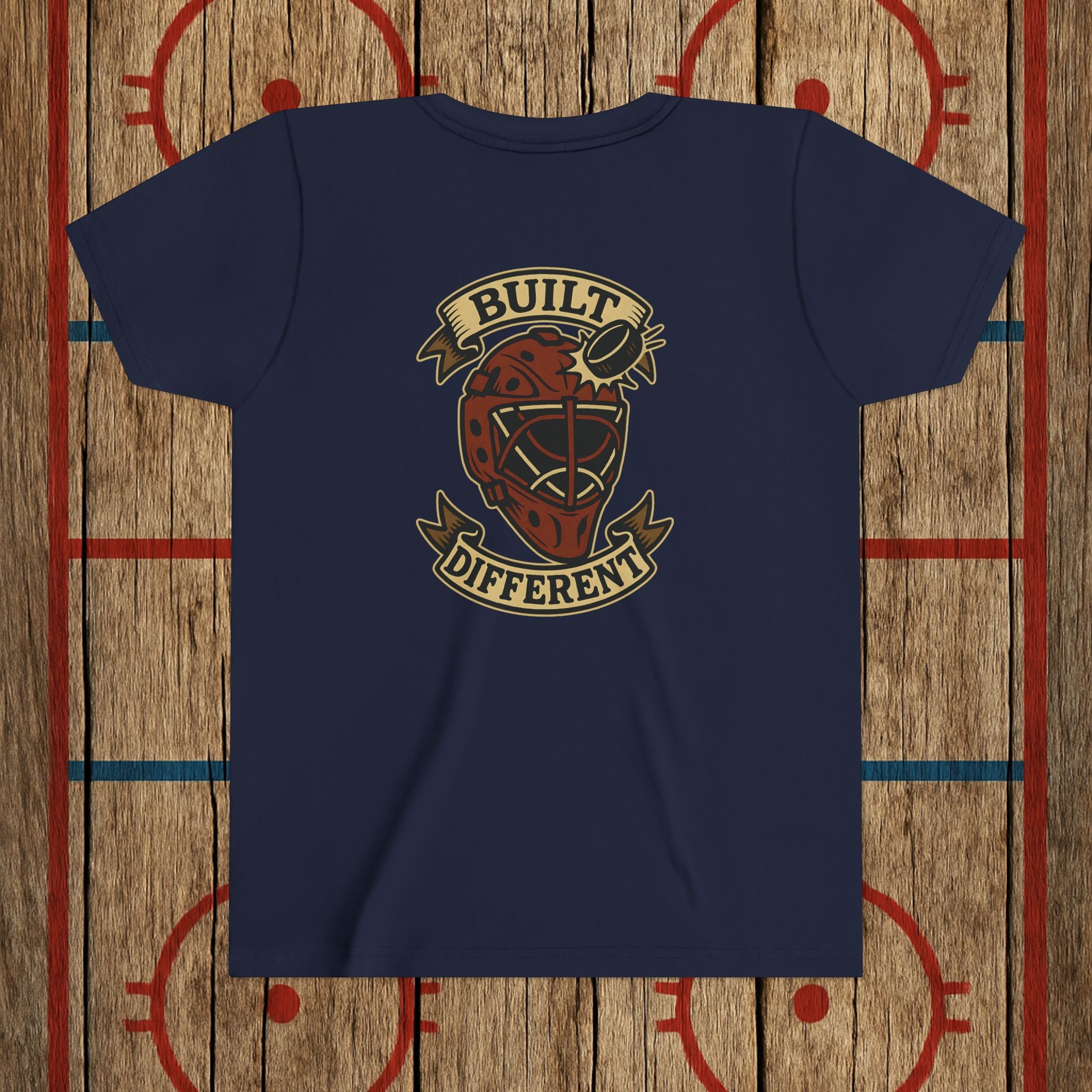 Youth “Built Different” Goalie Tee Kids clothes