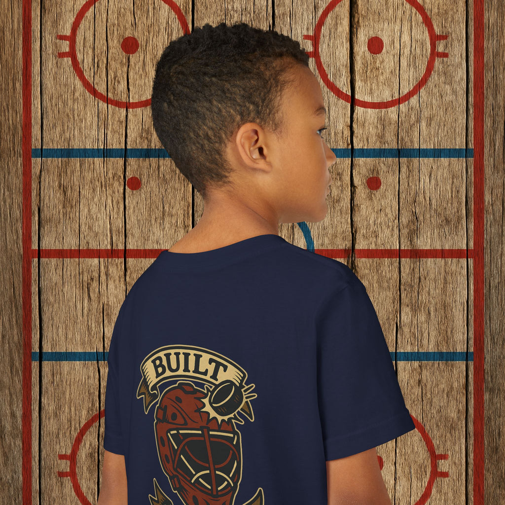 Youth “Built Different” Goalie Tee Kids clothes