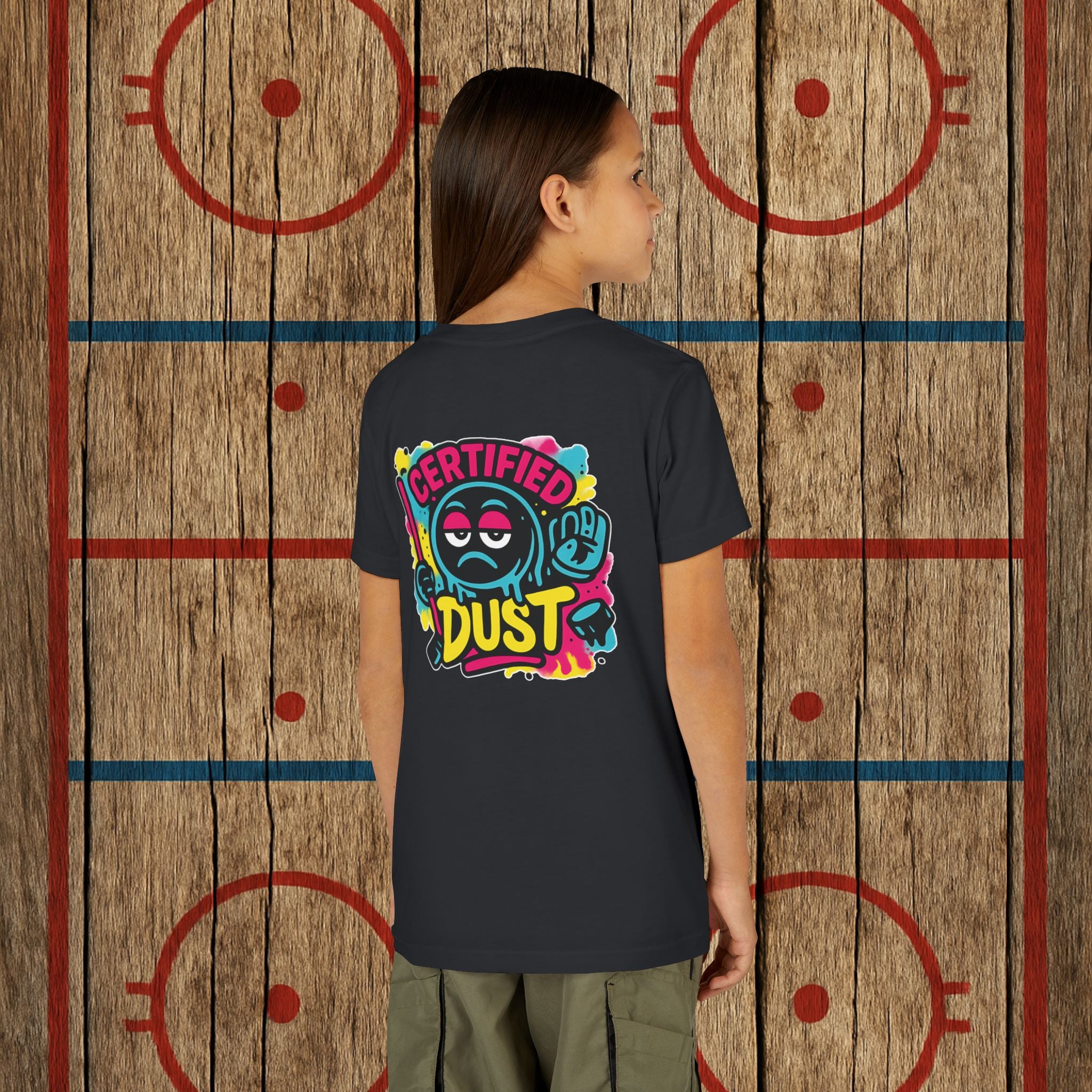 Certified Dust Youth Tee – Built for the Rink Rats Kids clothes