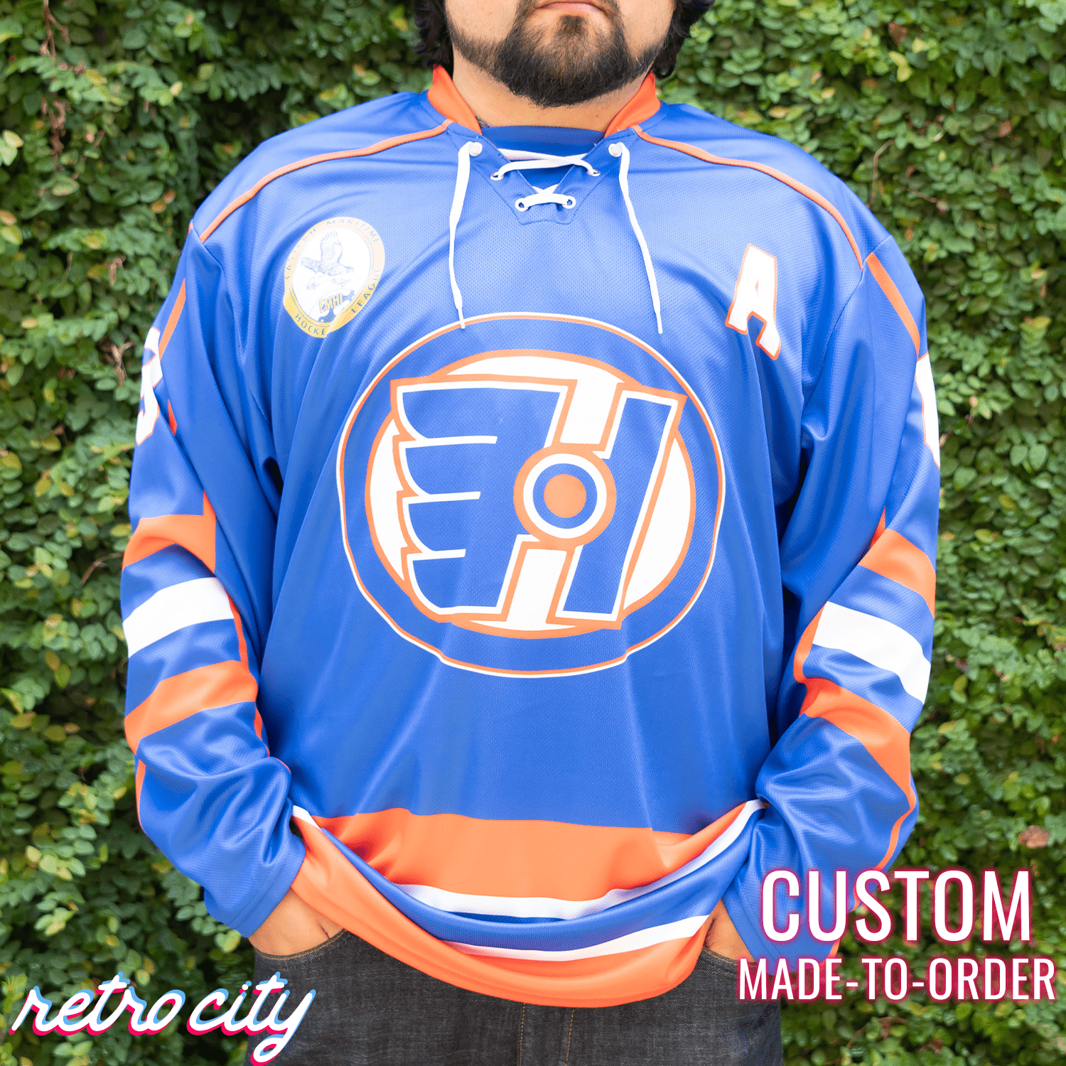 Doug Glatt Halifax Highlanders Custom Hockey Jersey – by Retro City Threads Hockey Jersey