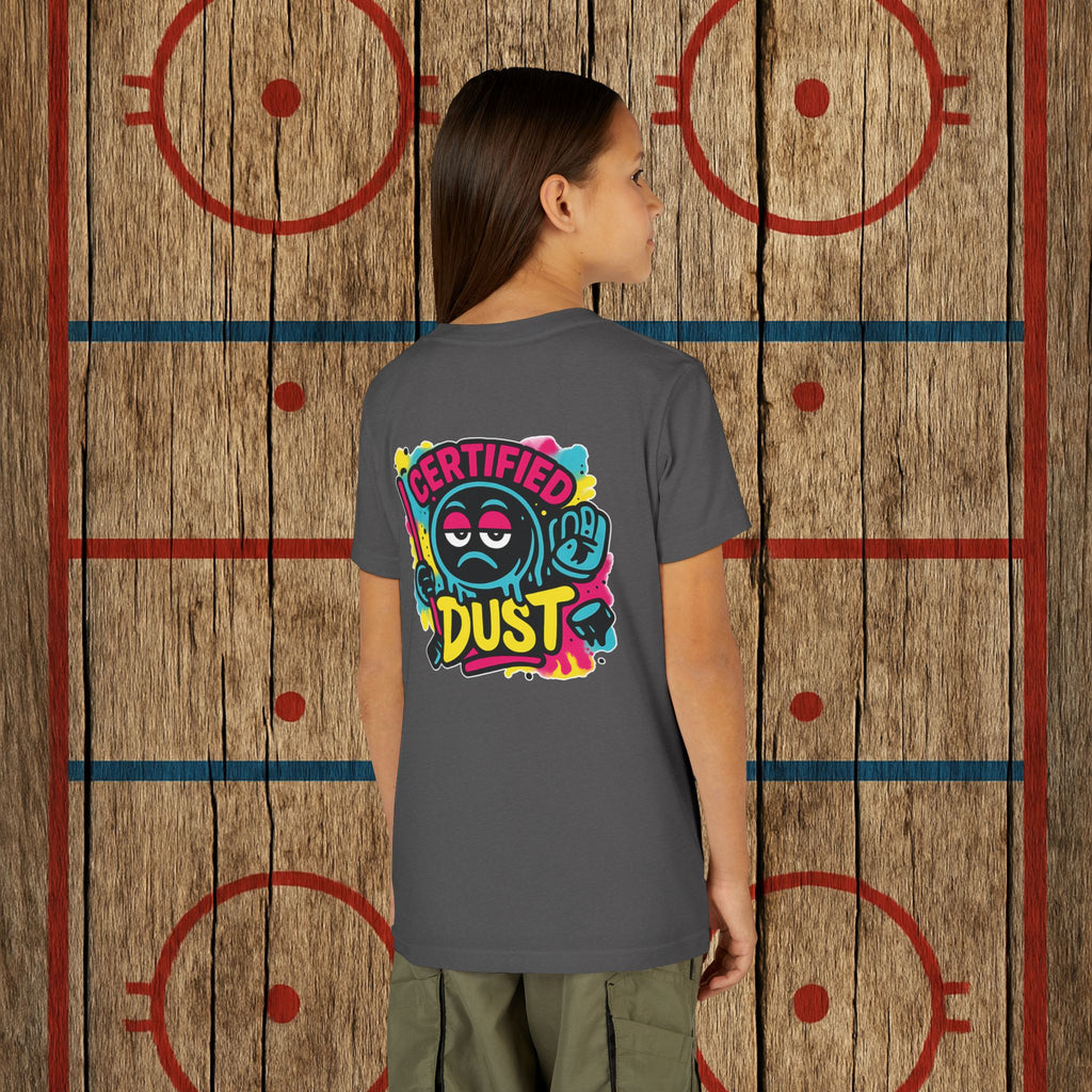 Certified Dust Youth Tee – Built for the Rink Rats Kids clothes