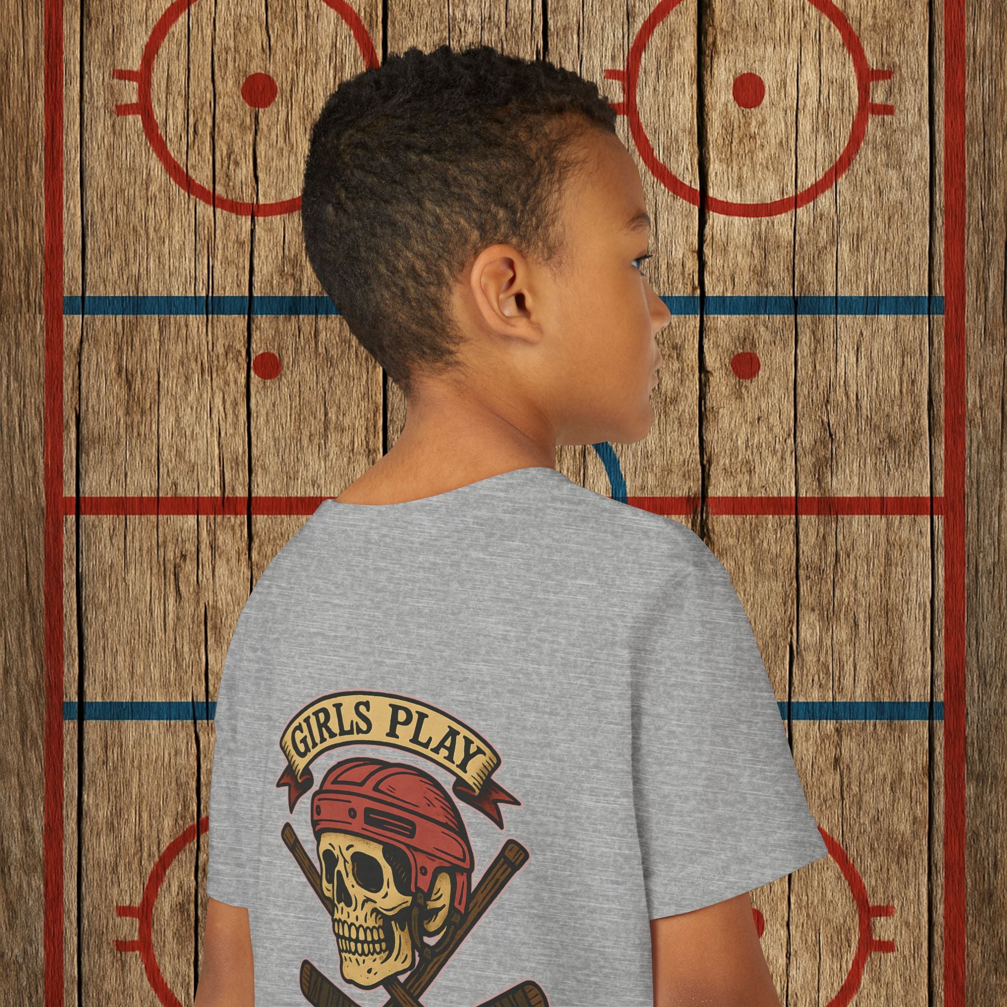 Youth "Girls Play Harder” Tee Kids clothes