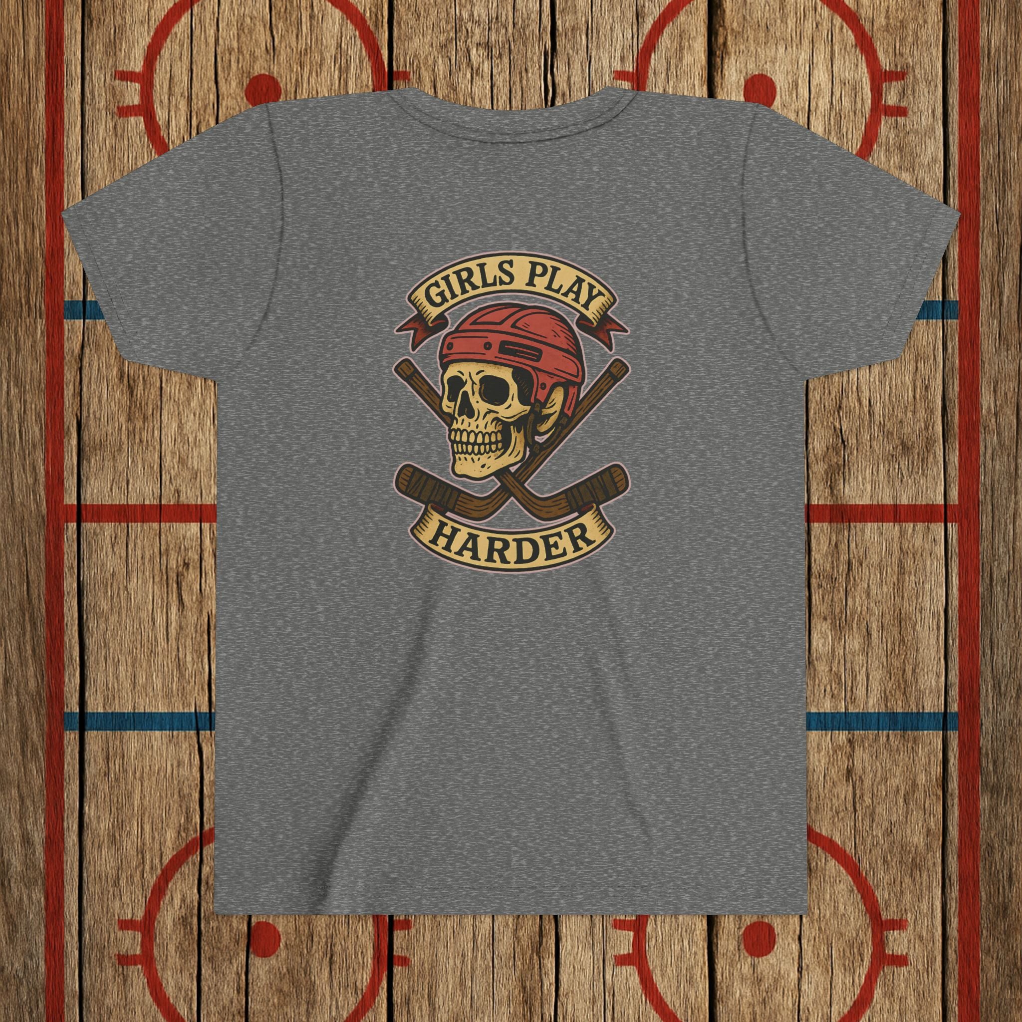 Youth "Girls Play Harder” Tee Kids clothes