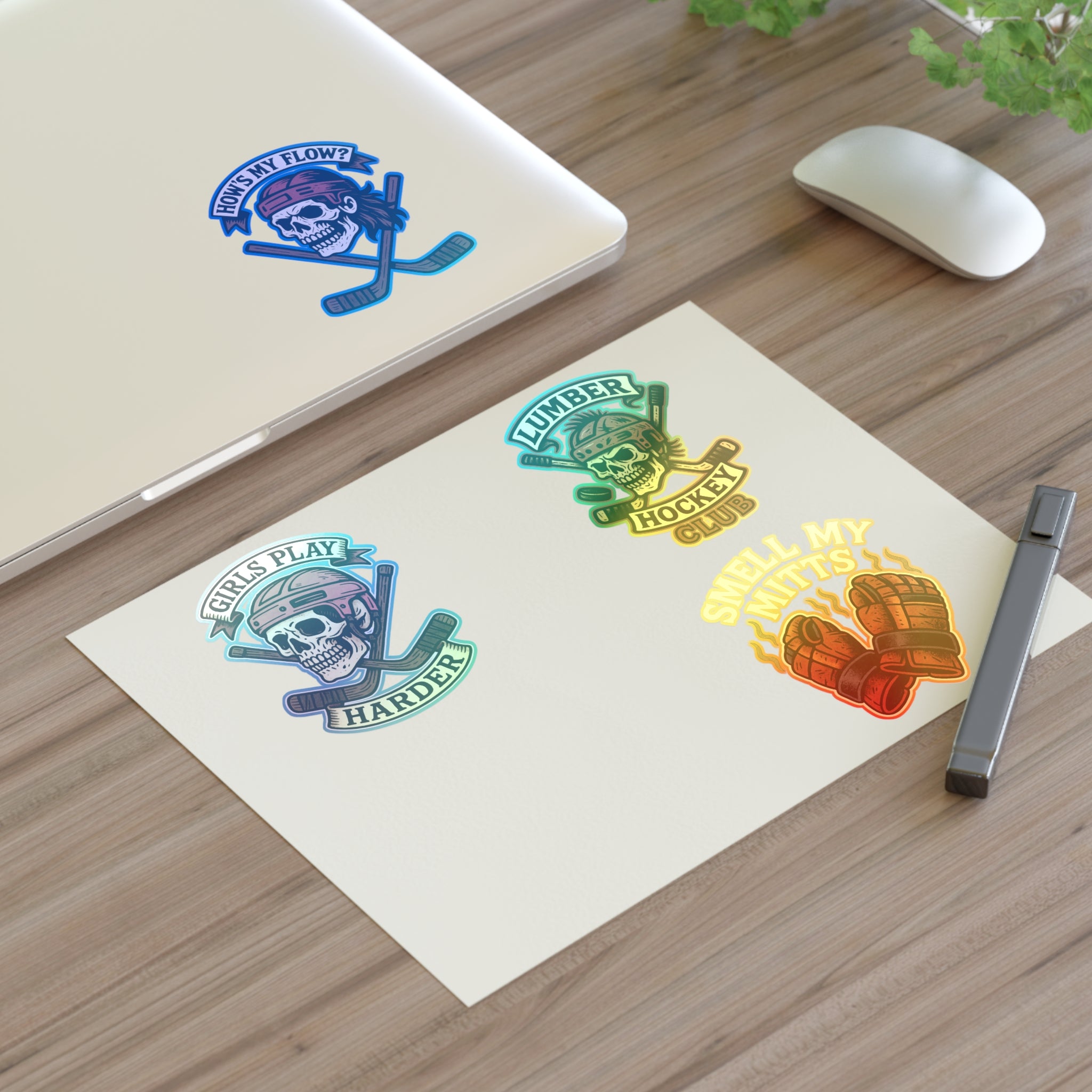 Lumber Hockey OG sticker sheet Paper products