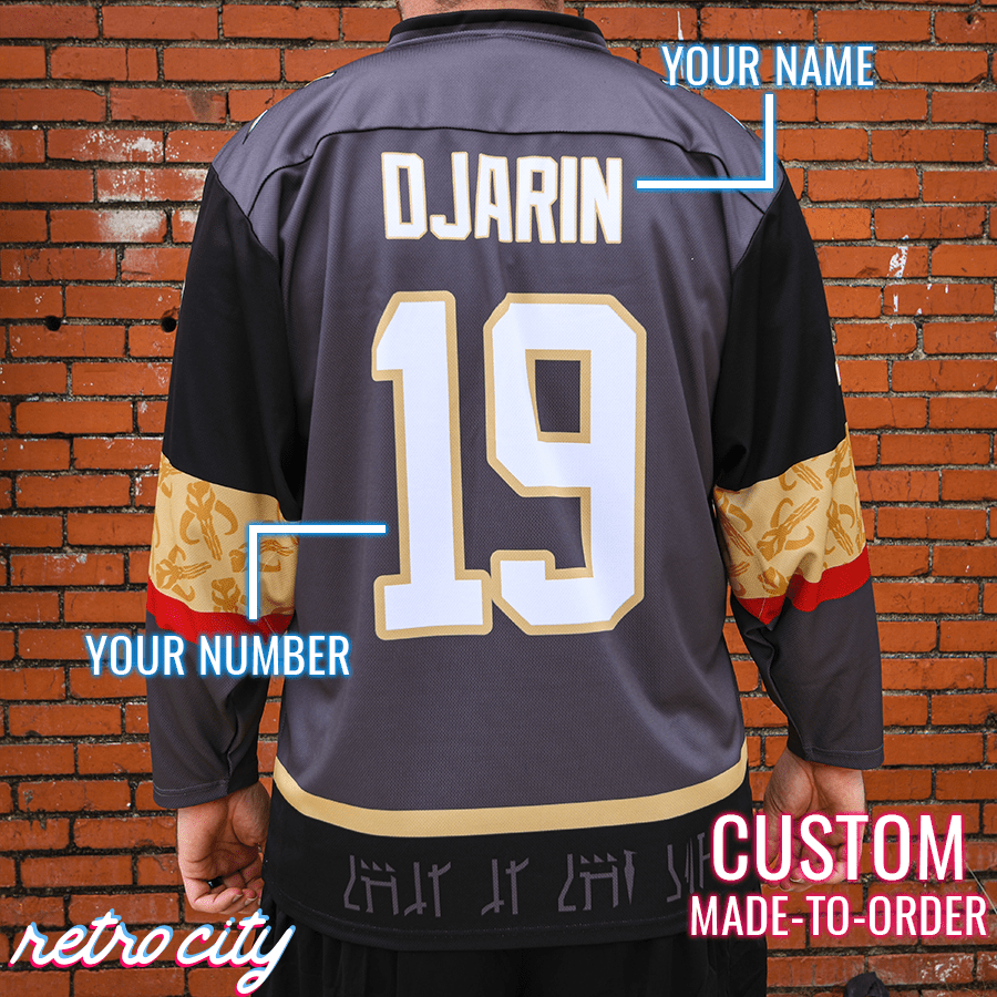 Mando Bounty Hunter Hockey Jersey Sweater Hockey Jersey