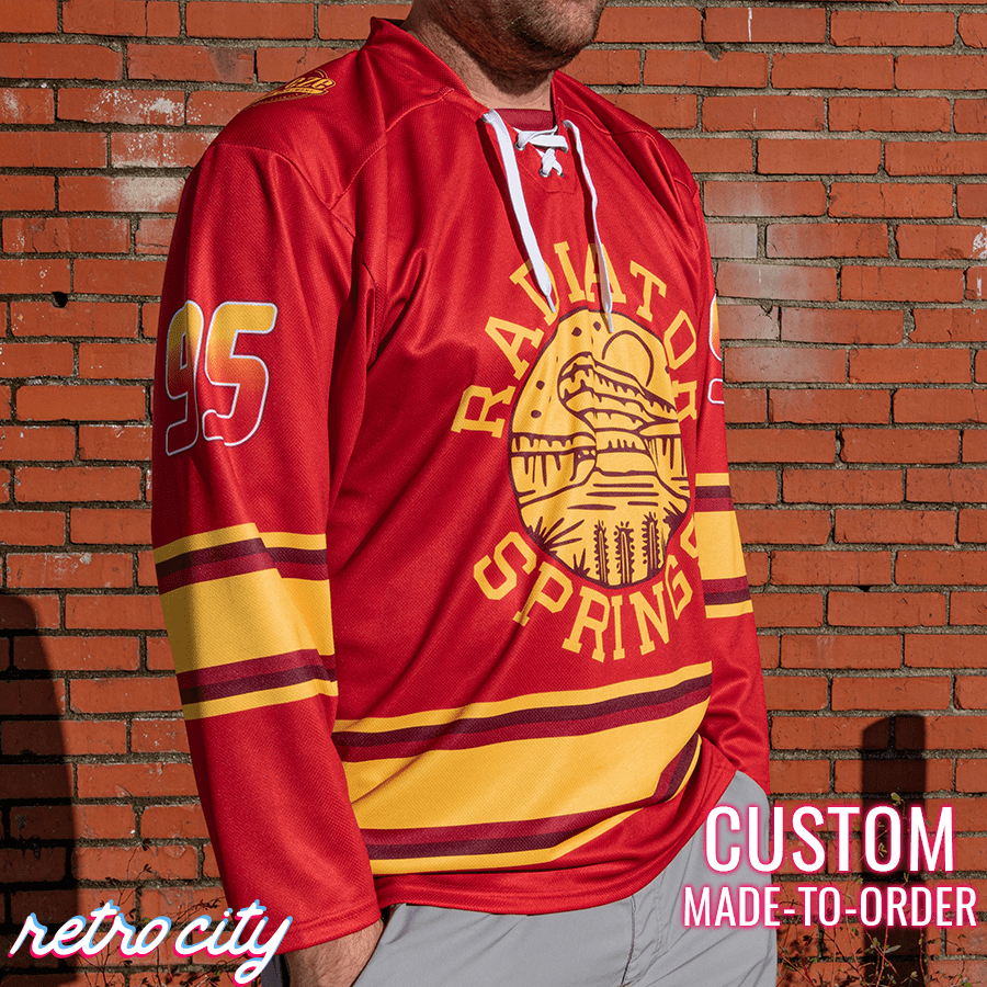 Radiator Springs Lace-up Hockey Jersey Hockey Jersey