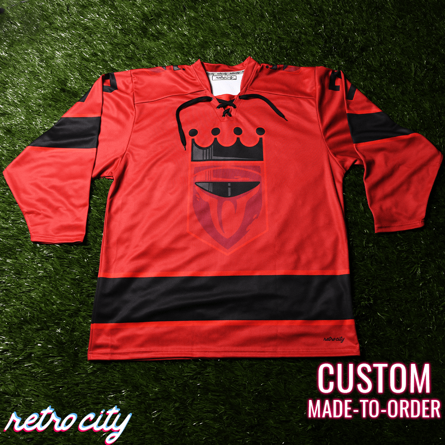 Royal Guard Dark Side Lace-up Hockey Jersey Sweater Hockey Jersey