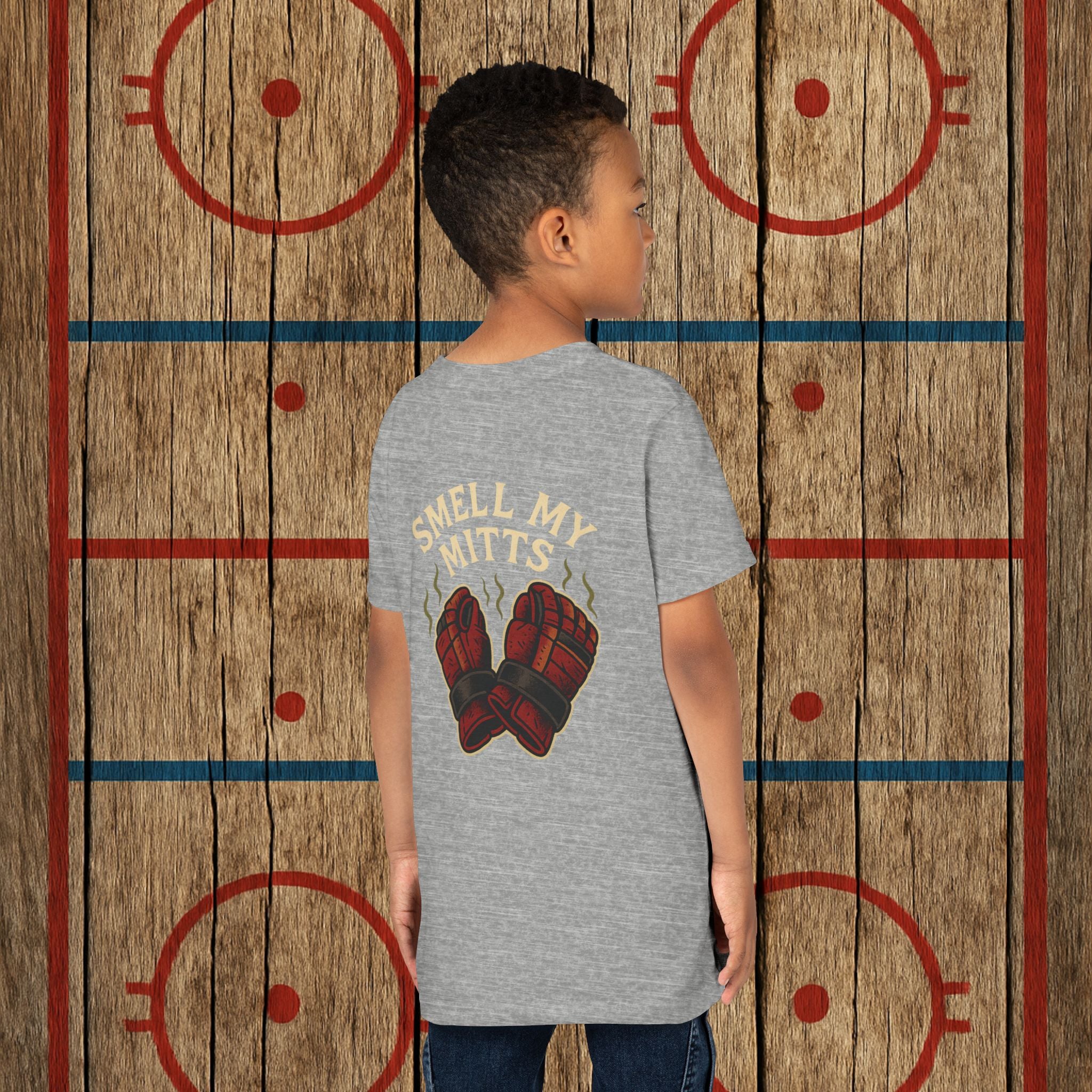 Youth “Smell My Mitts” Tee Kids clothes
