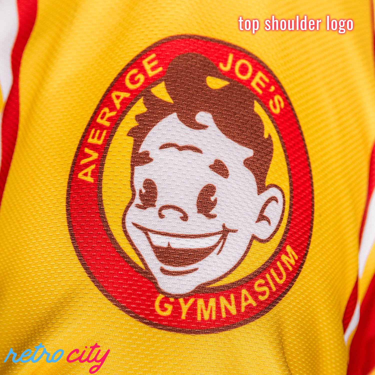 Average Joe’s Gym Dodgeball Lace-Up Hockey Jersey – by Retro City Threads Hockey Jersey