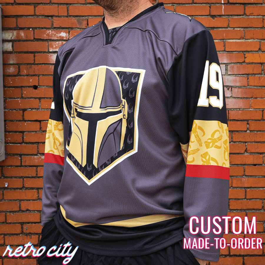 Mando Bounty Hunter Hockey Jersey Sweater Hockey Jersey