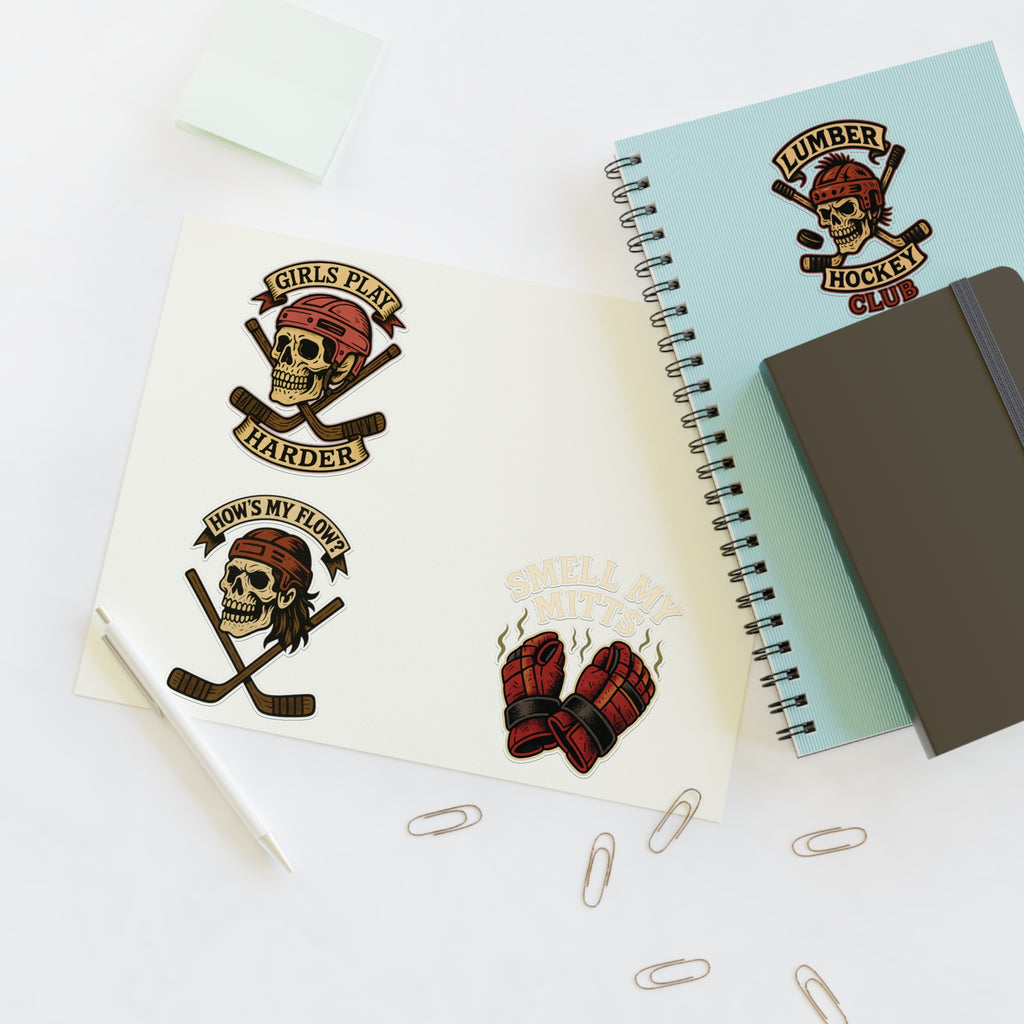 Lumber Hockey OG sticker sheet Paper products
